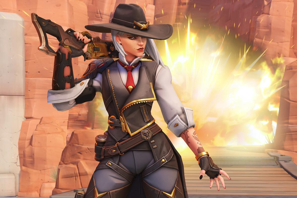 1200x800 Overwatch artists already love new hero Ashe Never Die