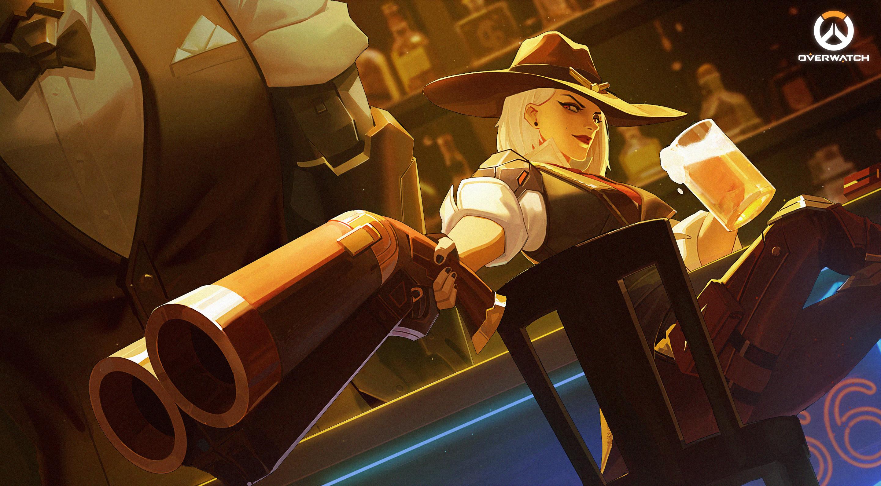 2882x1591 Ashe (Overwatch) Anime Image Board