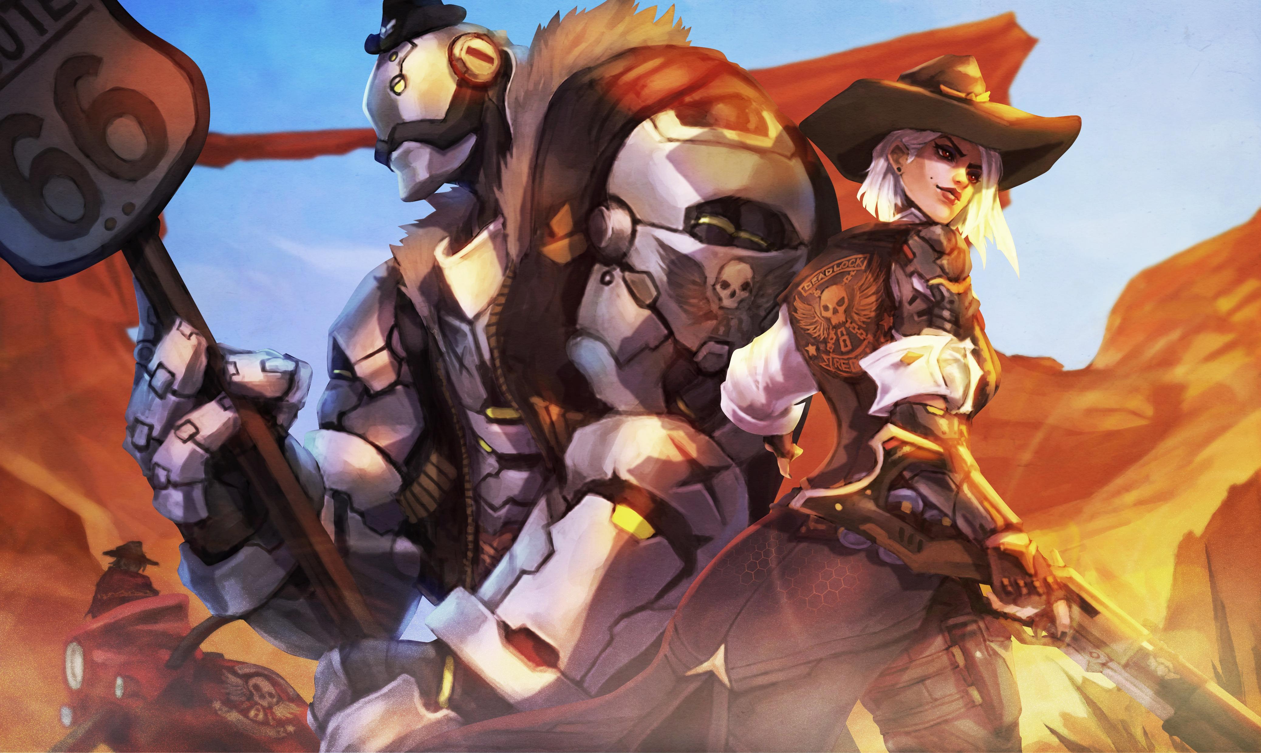 4152x2480 Ashe (Overwatch) HD wallpaper, Background