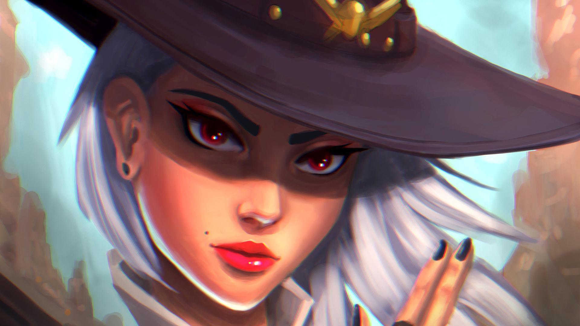1920x1080 Overwatch Ashe Wallpaper