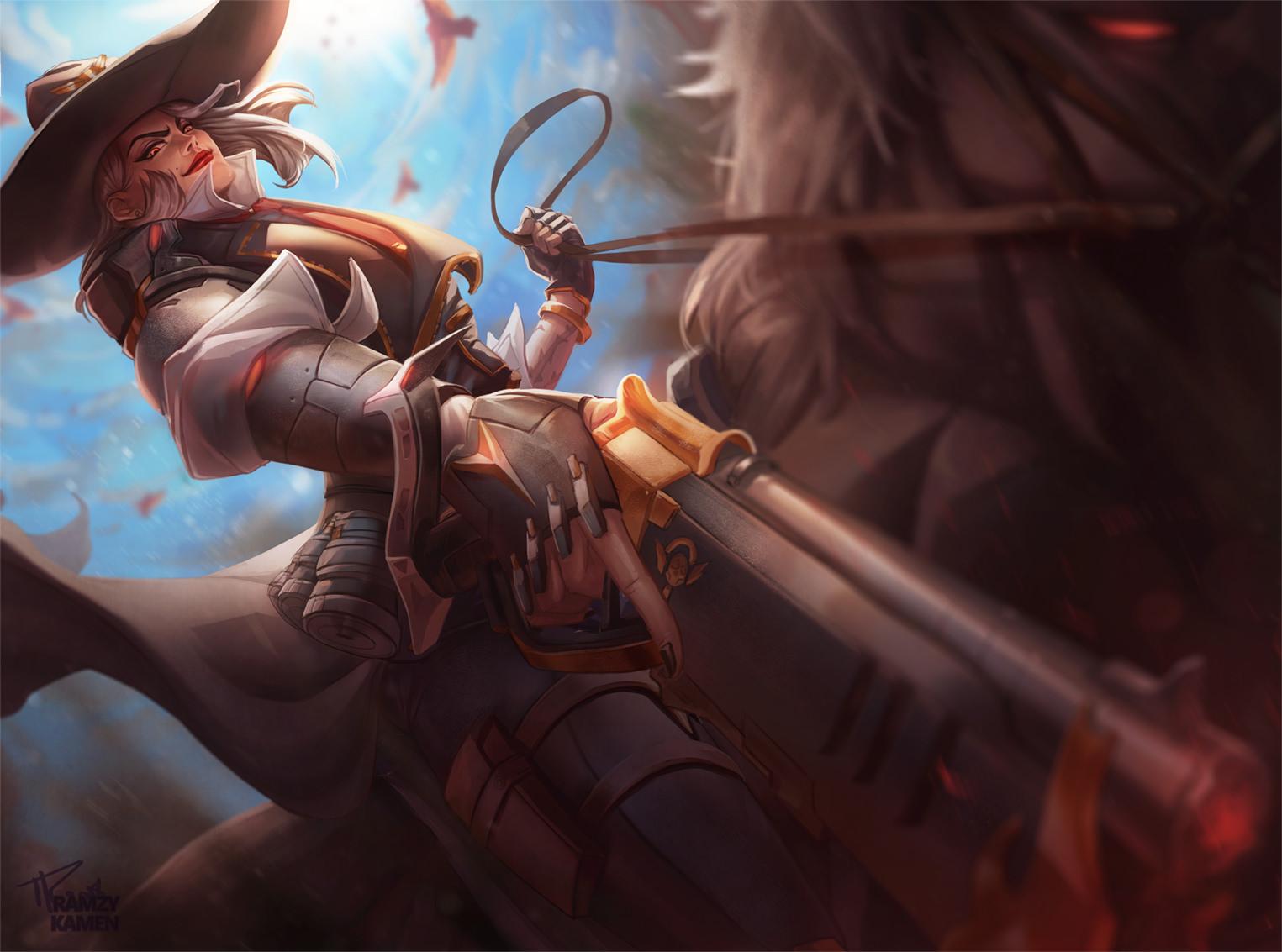 Ashe Overwatch Fan Art Wallpapers - Top Free Ashe Overwatch Fan Art ...