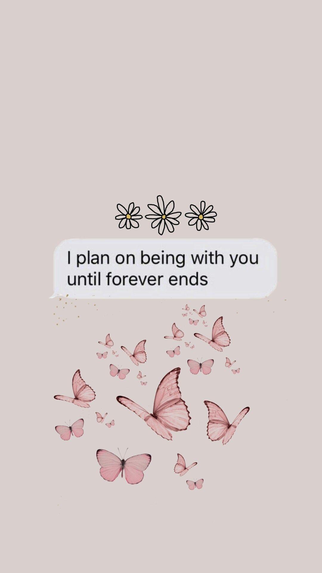 1080x1920 Cute Aesthetic Butterflies Wallpaper