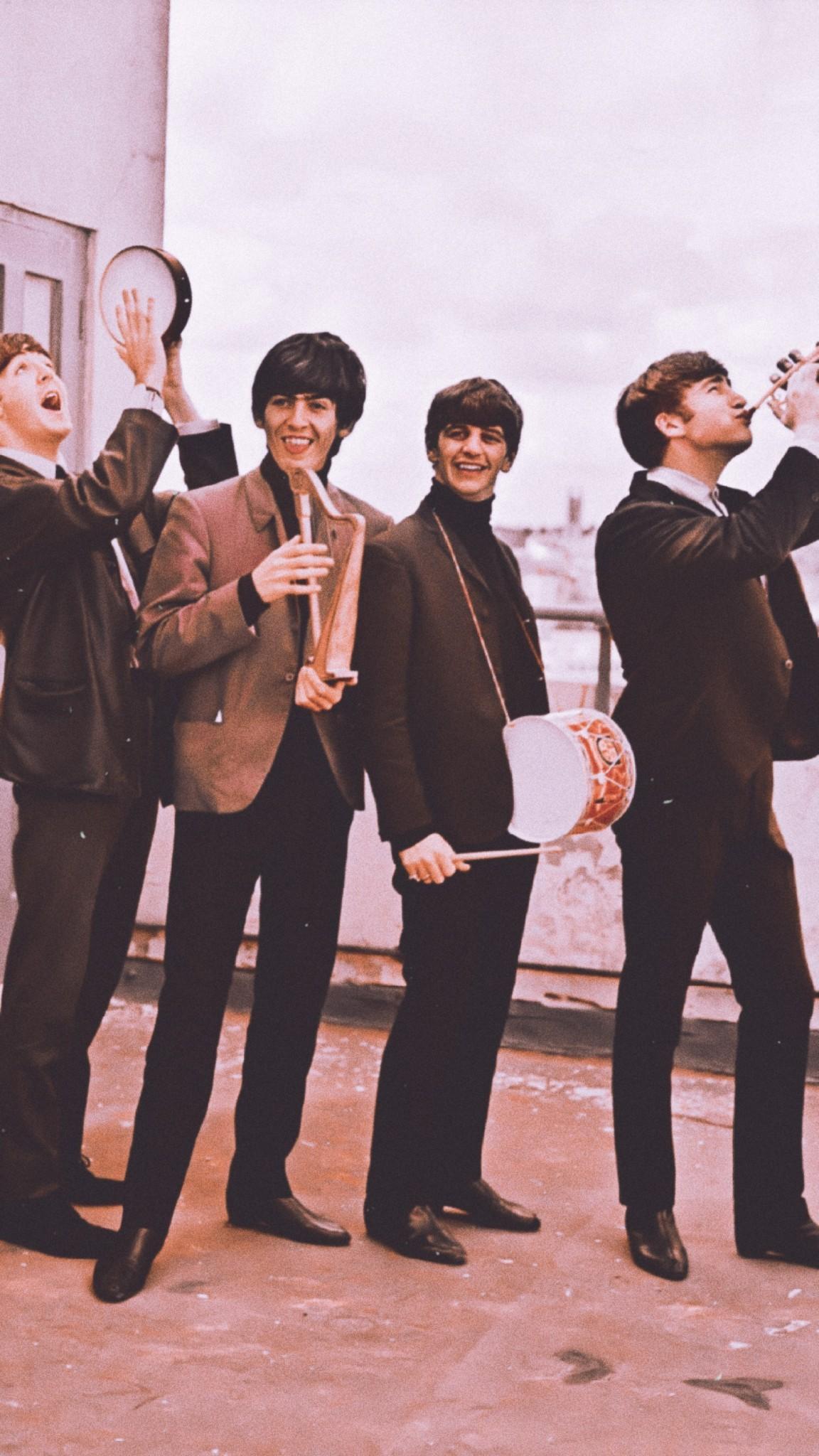 1152x2048 wallpaper the beatles