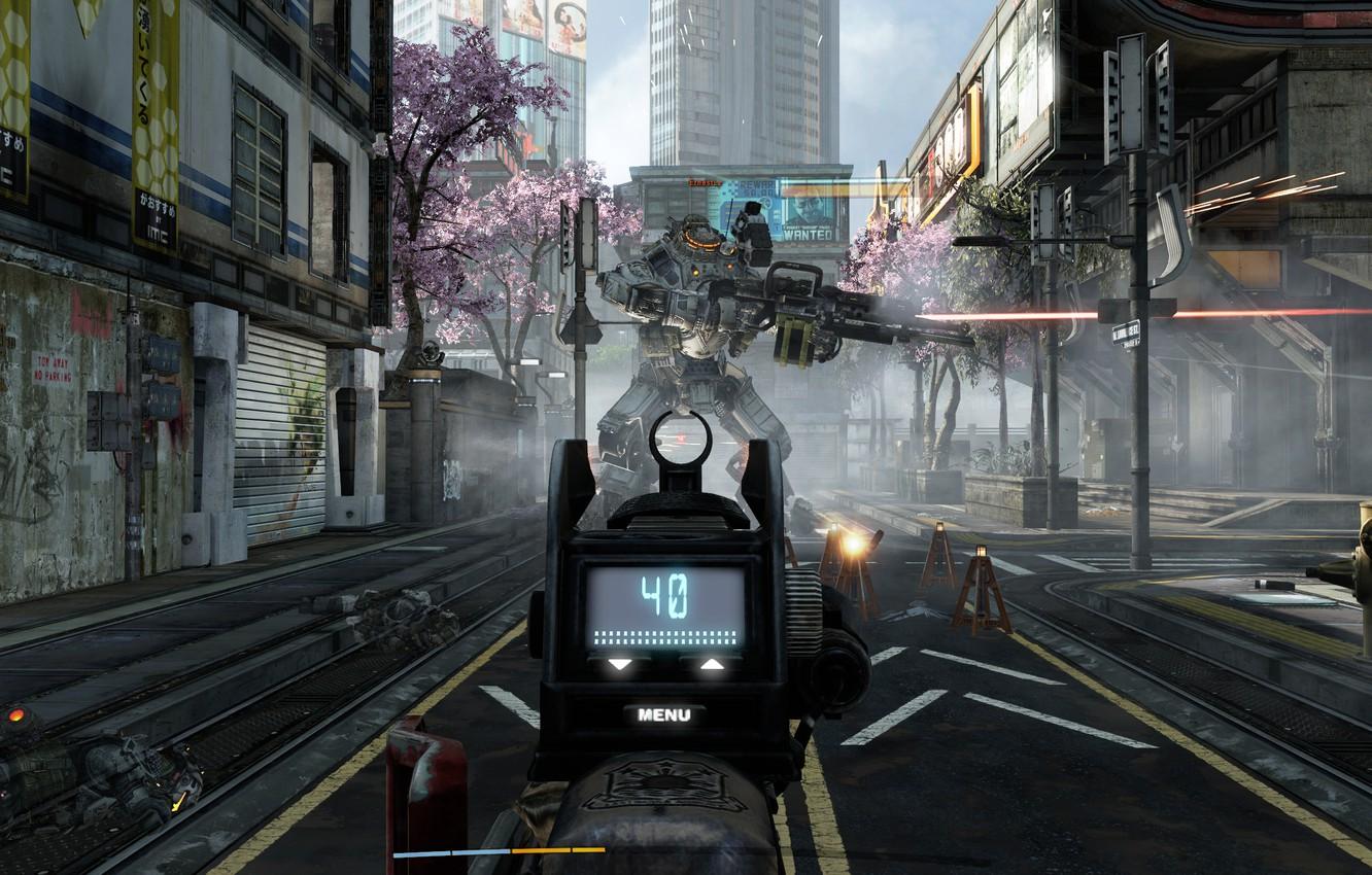1332x850 Wallpaper weapons, robot, knife, soldiers, team, Fur, fighters, spaceships, mercenary, Electronic Arts, Atlas, Titan, Atlas, Respawn Entertainment, TitanFall, Bluepoint Games image for desktop, section игры
