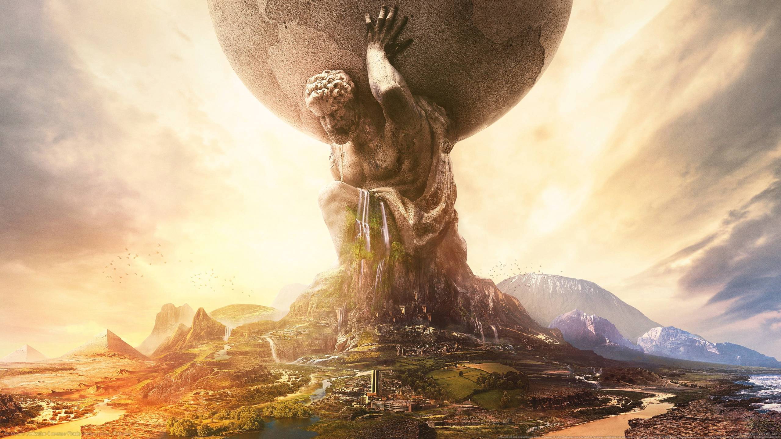 2560x1440 Civilization VI Atlas Wallpaper For Tech