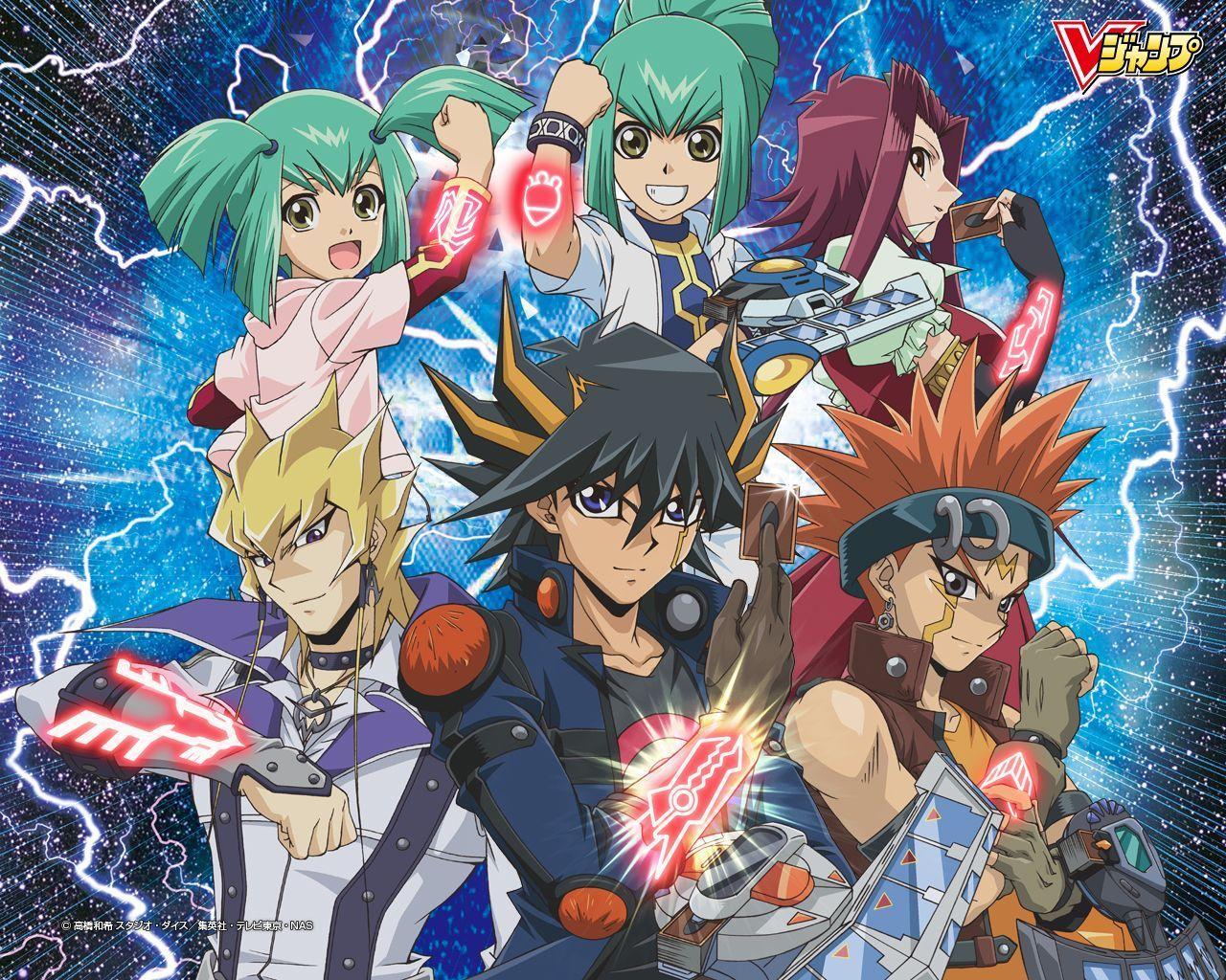 1280x1024 Yugioh 5ds Wallpaper- Panda