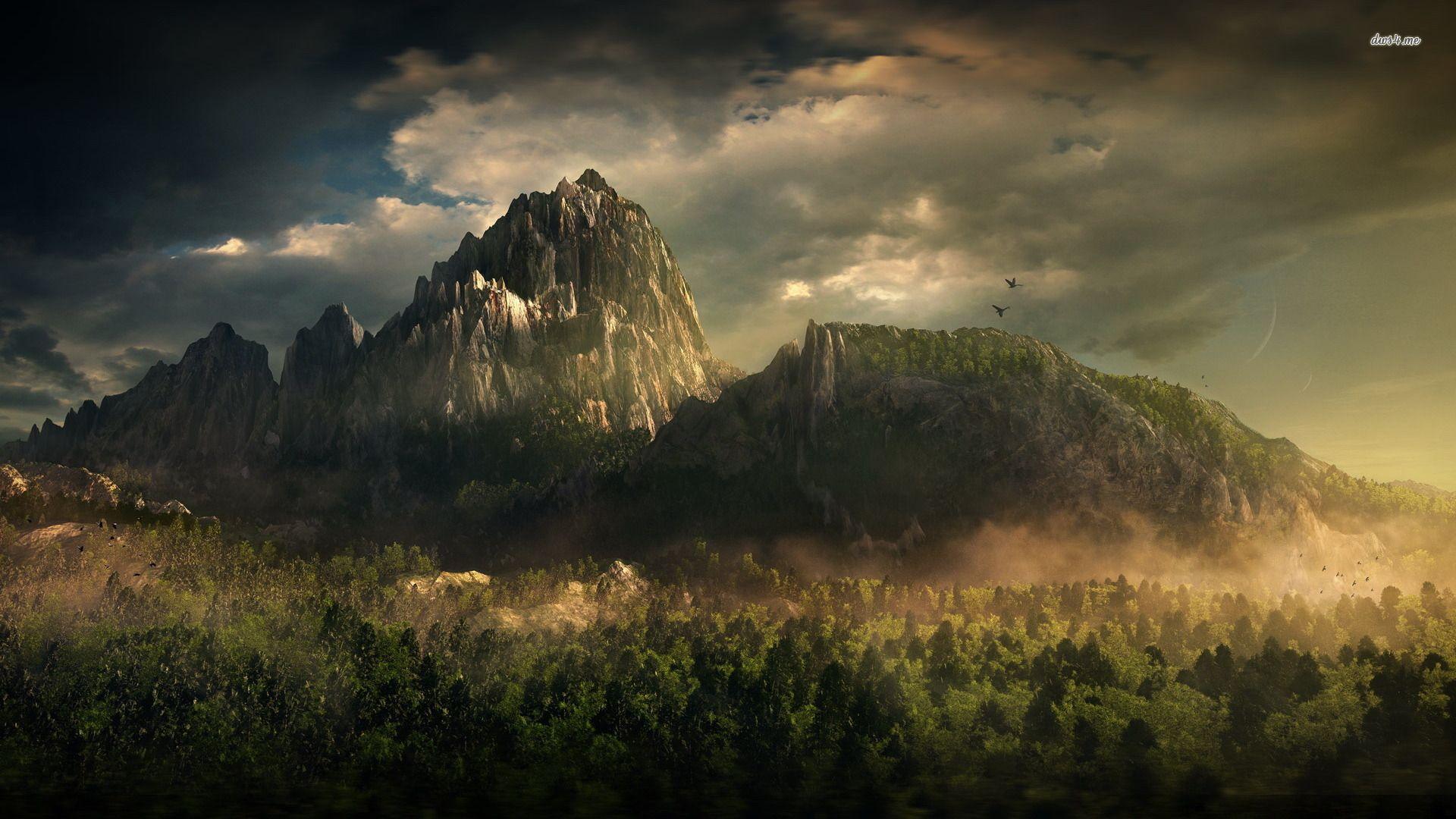 1920x1080 Dark Nature Wallpaper