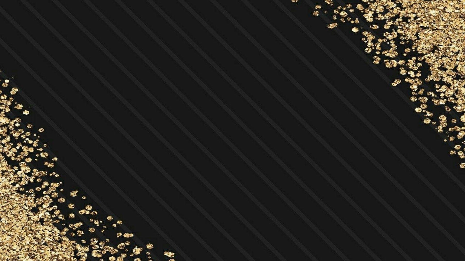 1920x1080 Black and Gold Computer Wallpaper, HD Black and Gold Computer Background