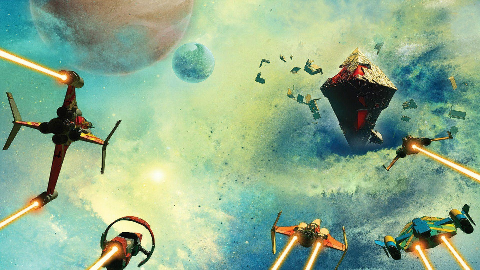 1920x1080 No Man's Sky Atlas Rises Wallpaper