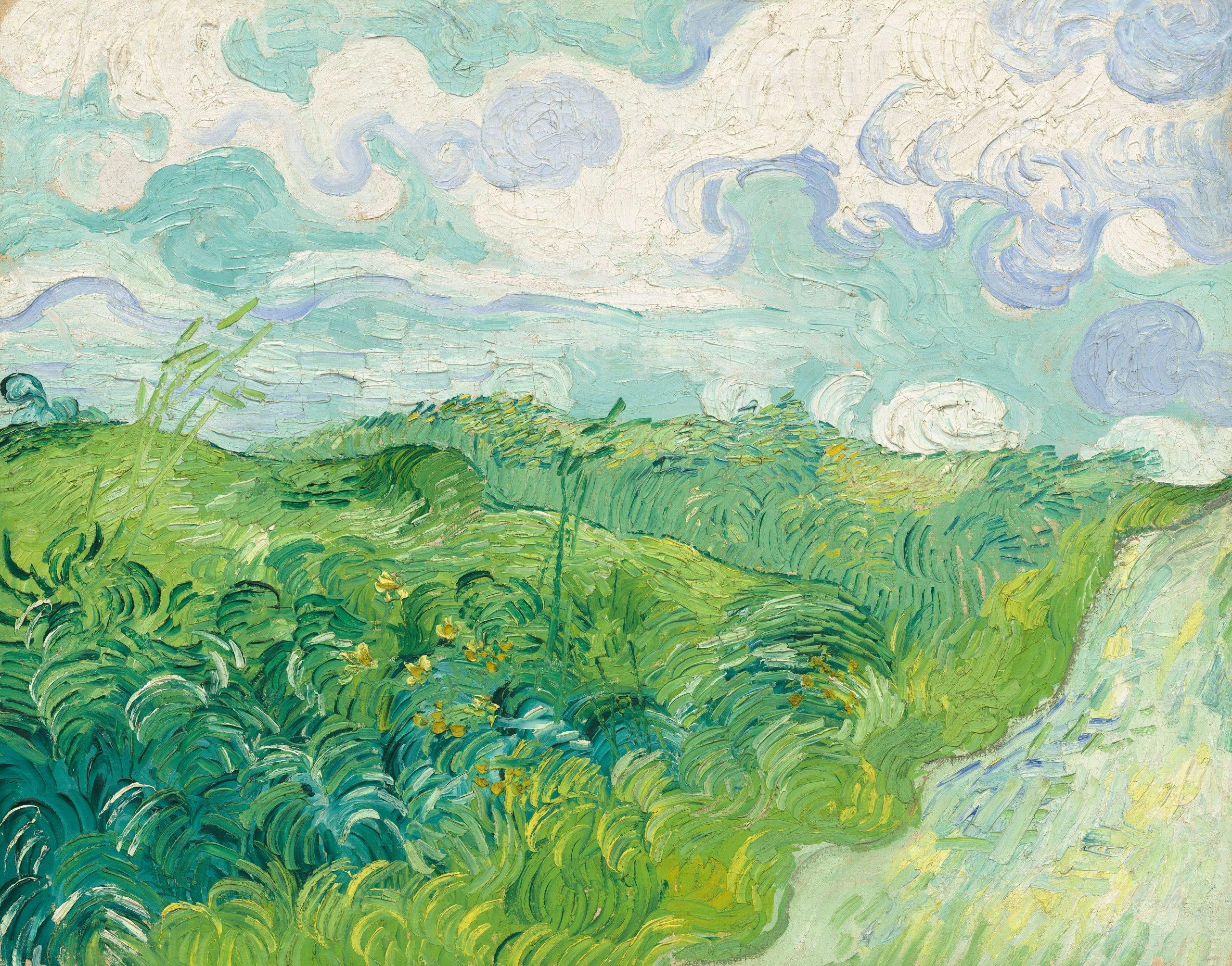 2560x2009 Vincent van Gogh wallpaper, oil painting, landscape • Wallpaper For You HD Wallpaper For Desktop & Mobile