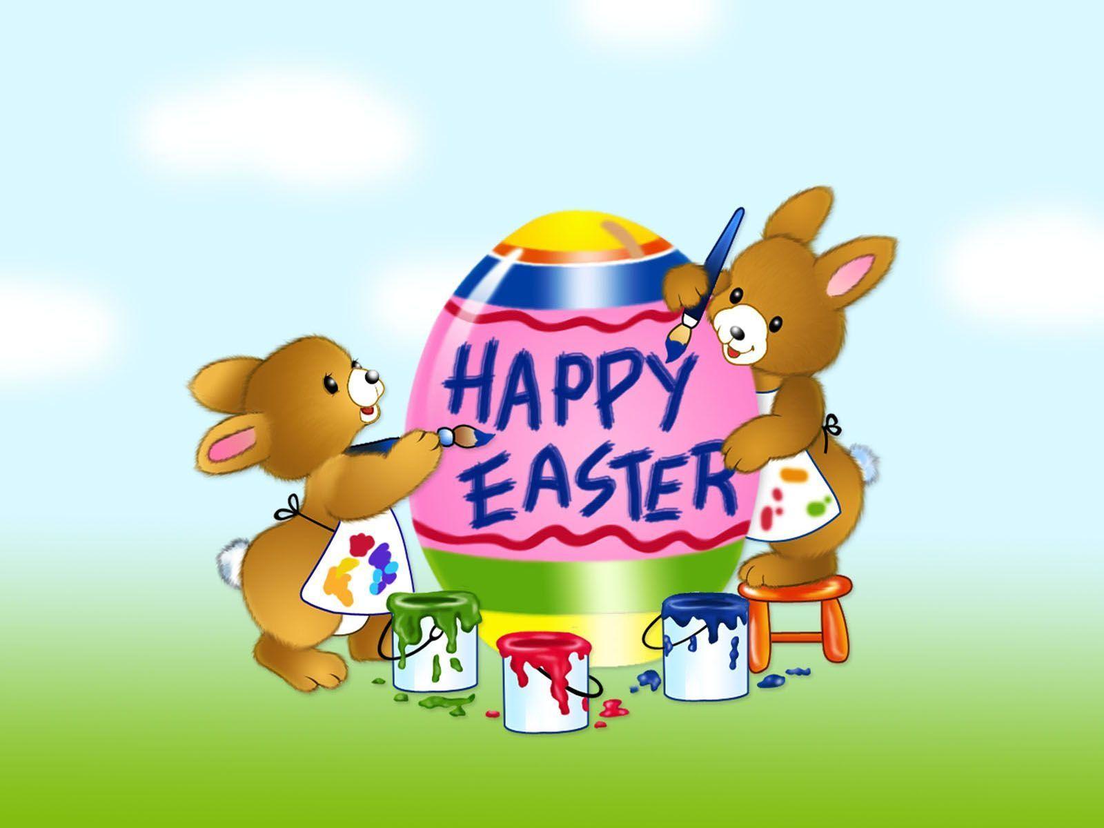1600x1200 Happy Easter Background For Desktop