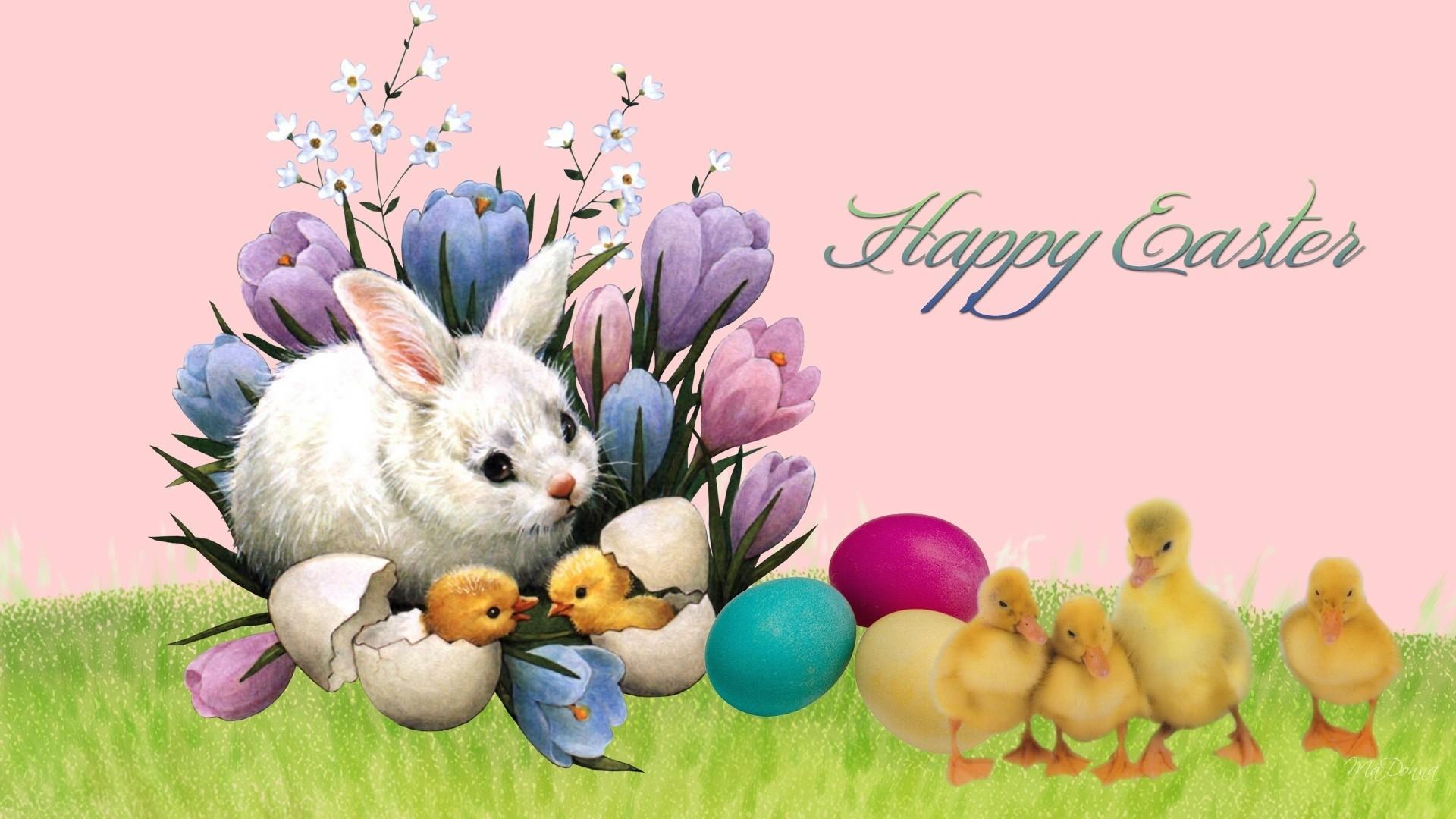 1920x1080 Cute Easter Wallpaper