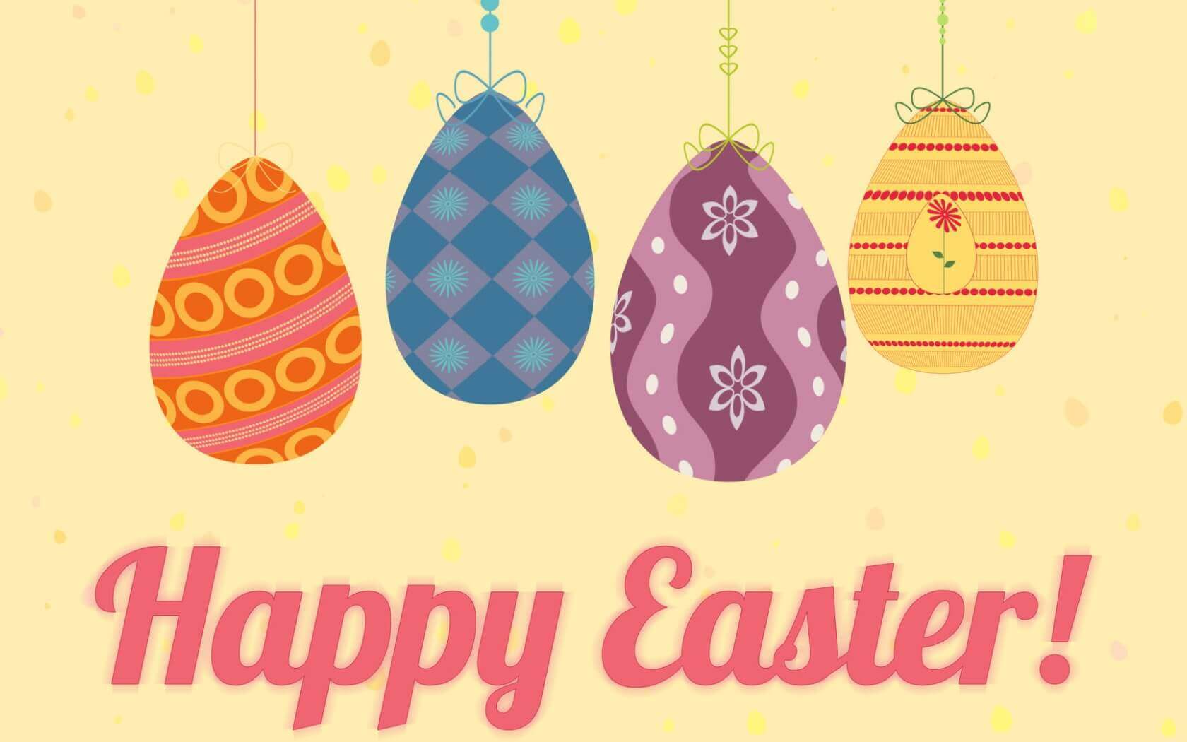 1680x1050 Happy Easter Wallpaper HD