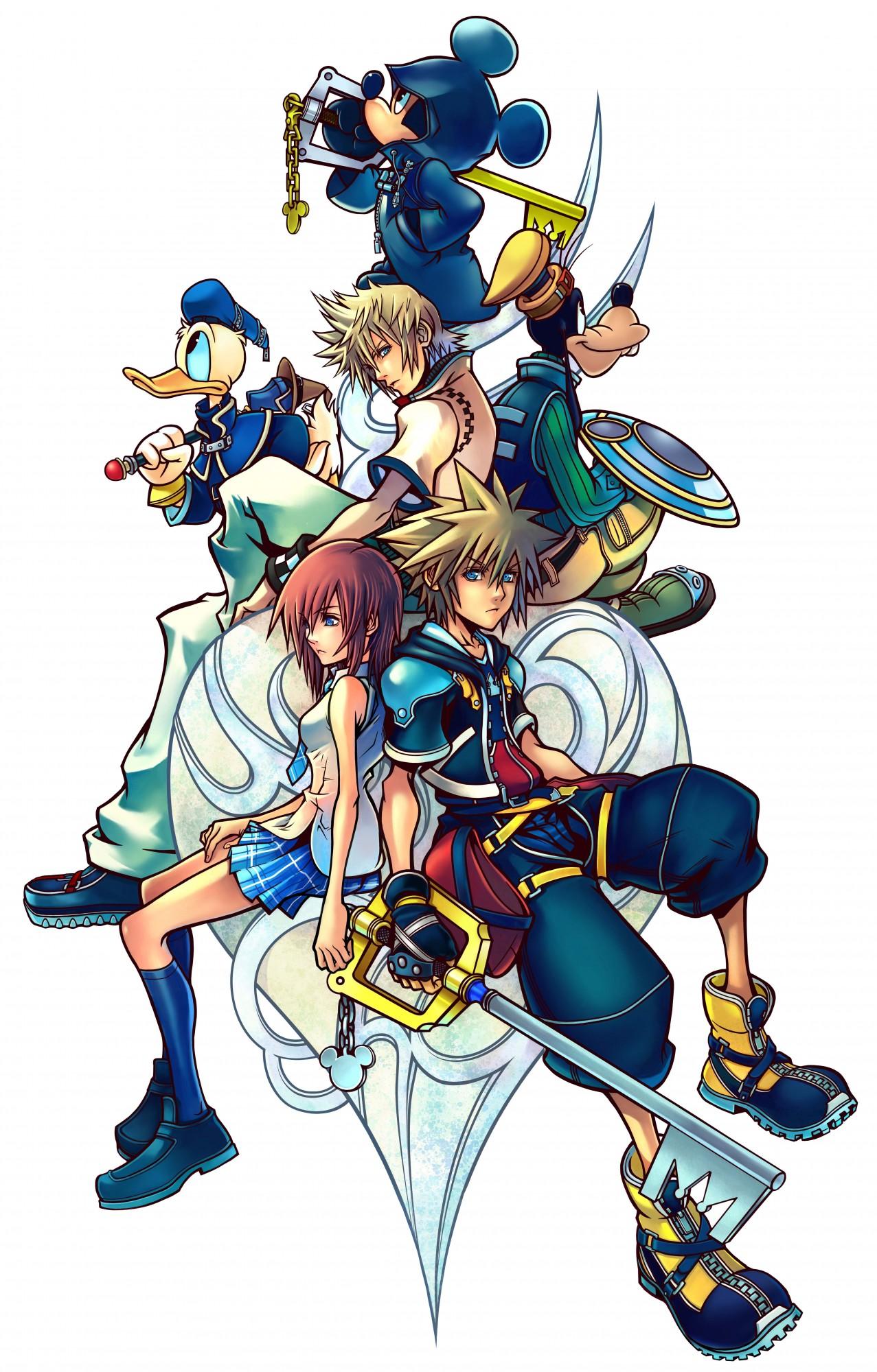 1277x2000 Kingdom Hearts II Mobile Wallpaper Anime Image Board