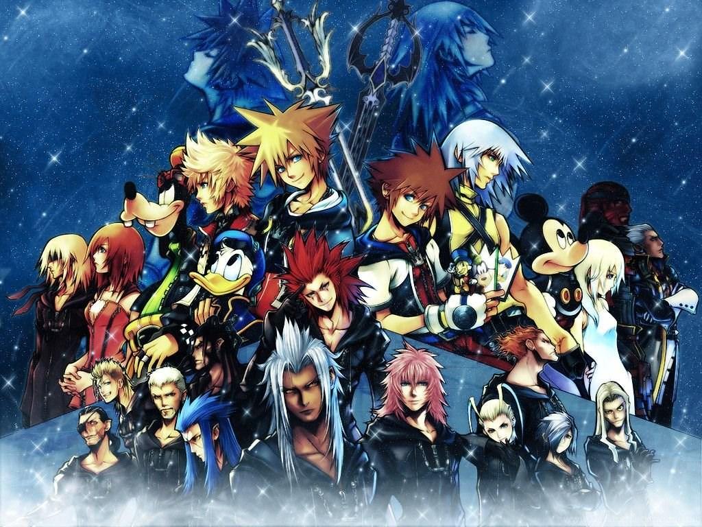 1024x768 Kingdom Hearts 2 Final Mix Wallpaper Desktop Background