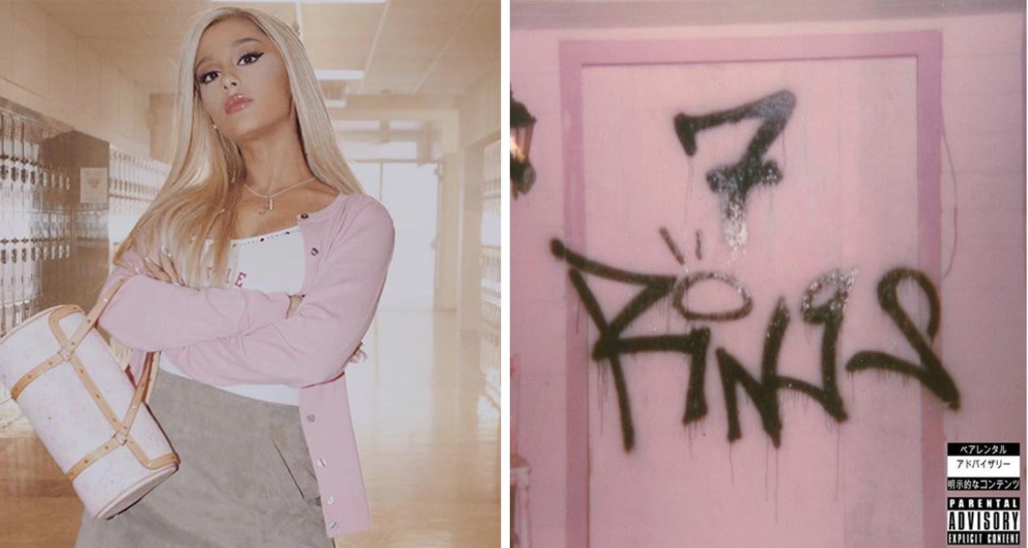 1500x800 Ariana Grande 7 Rings Album Cover