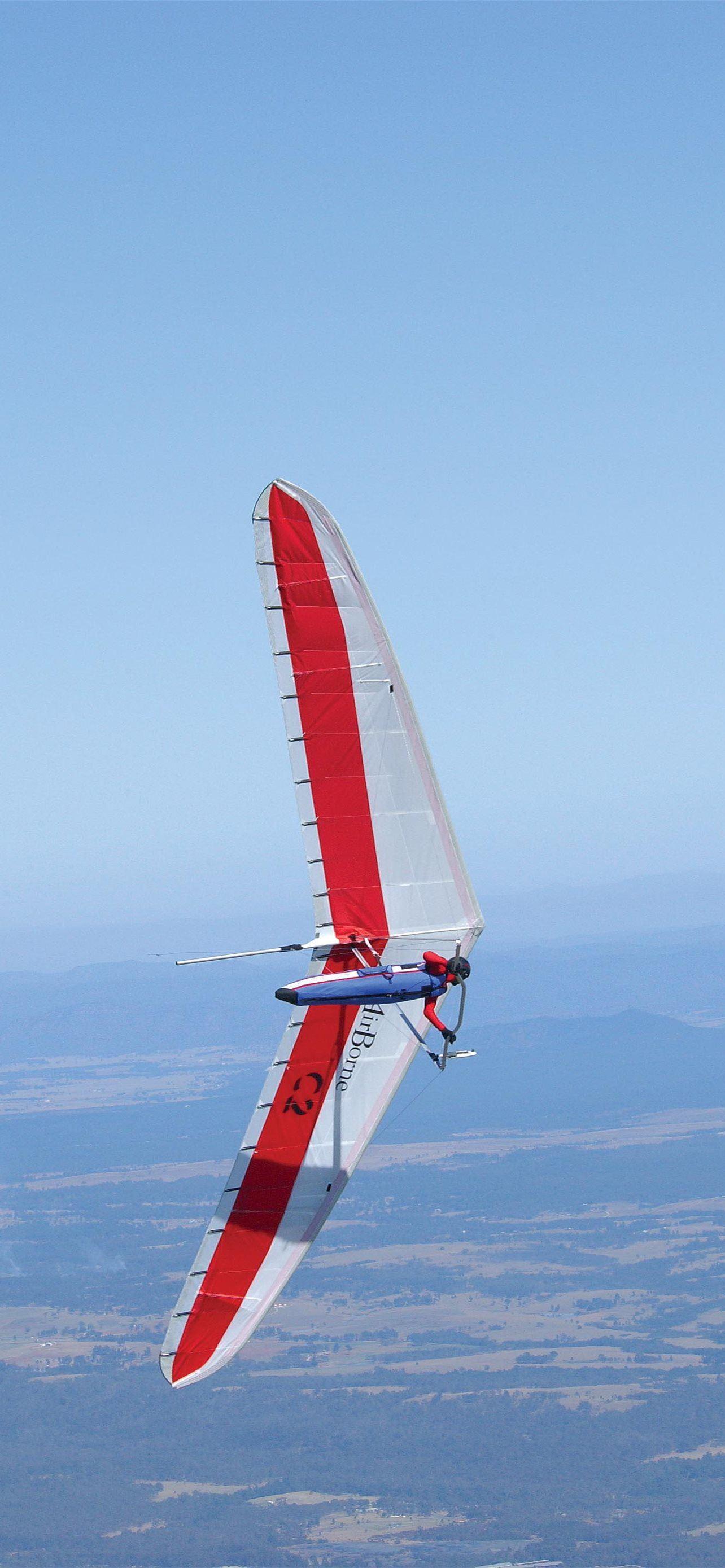 1284x2778 hang gliding iPhone Wallpaper Free Download
