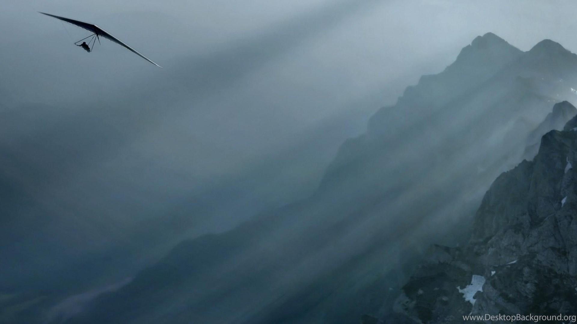 1920x1080 Download Wallpaper Hang Glider Over The Mountains 3200 X 1200. Desktop Background