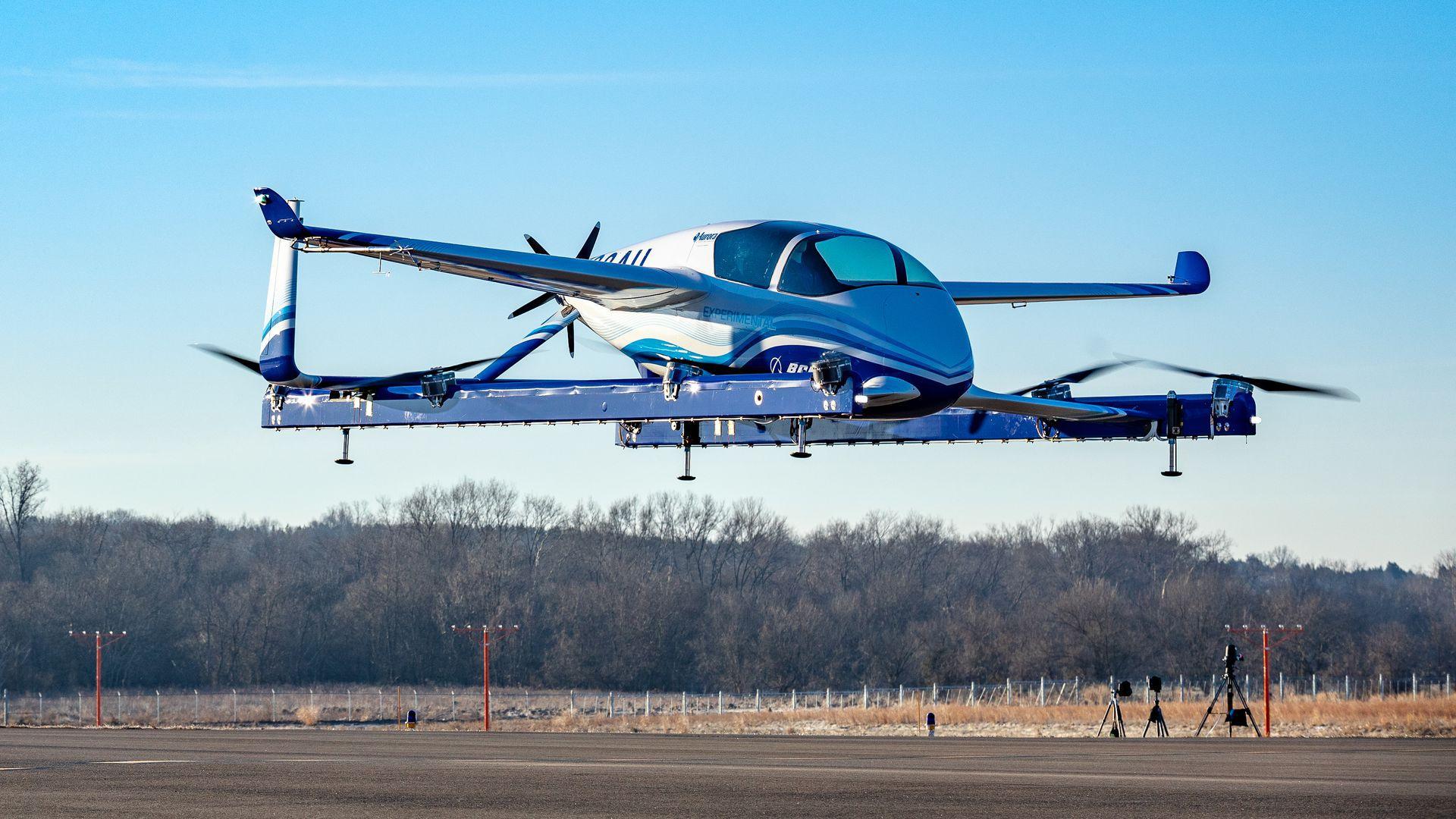 1920x1080 Boeing's pilotless vehicle flies for first time