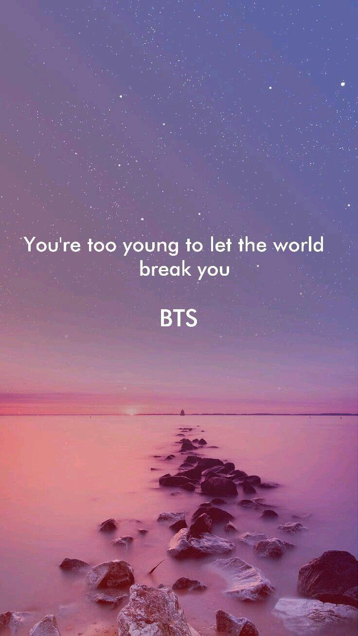 736x1308 BTS Quotes Wallpaper, HD BTS Quotes Background