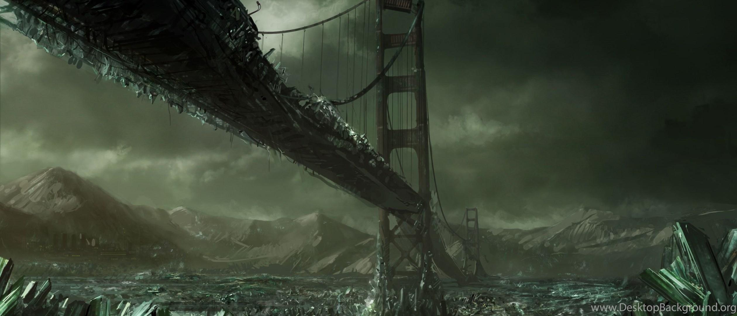 2520x1080 Post Apocalyptic Computer Wallpaper, Desktop Background. Desktop Background