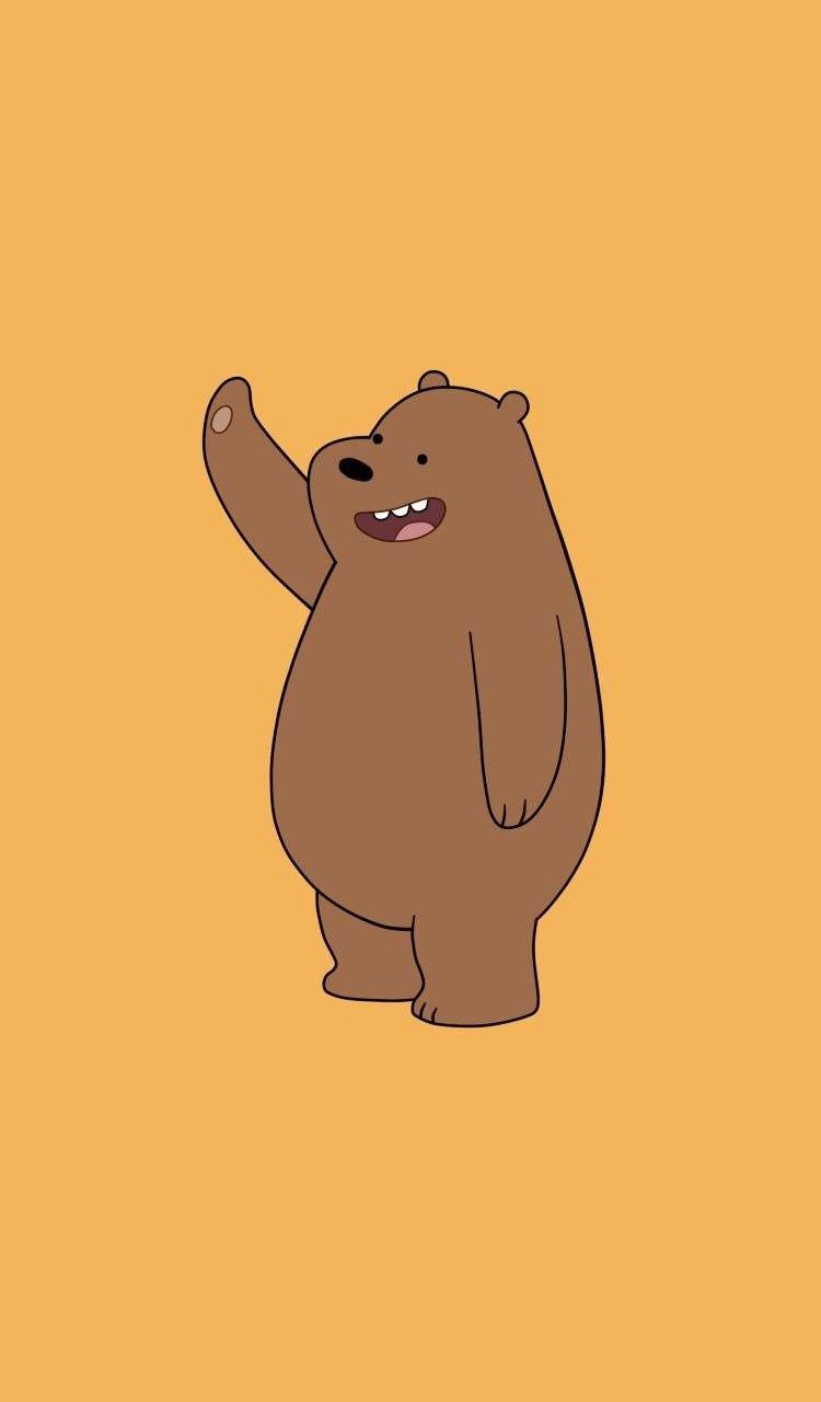 750x1280 Bear Orange Cartoon