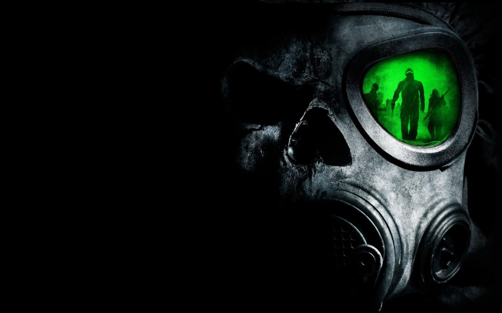 1600x1000 Cyberpunk, Anime, Girls, Gas Mask, Smoke, Oni Mask, Artistic, Art, Sci Fi 4k wallpaper. Mocah HD Wallpaper