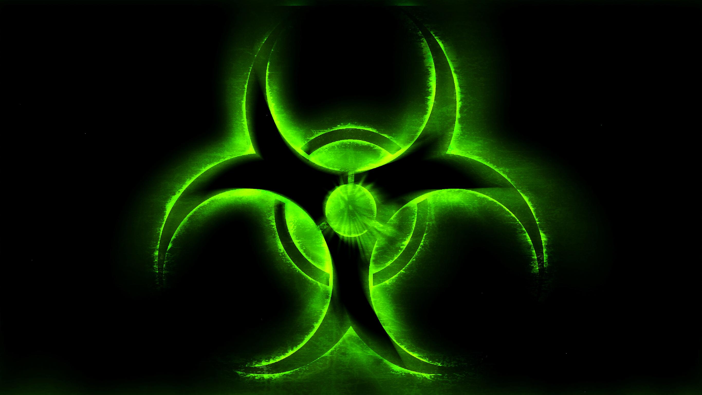 2732x1536 Biohazard Image. Crazy Gallery. Green wallpaper, Biohazard, Gamer pics