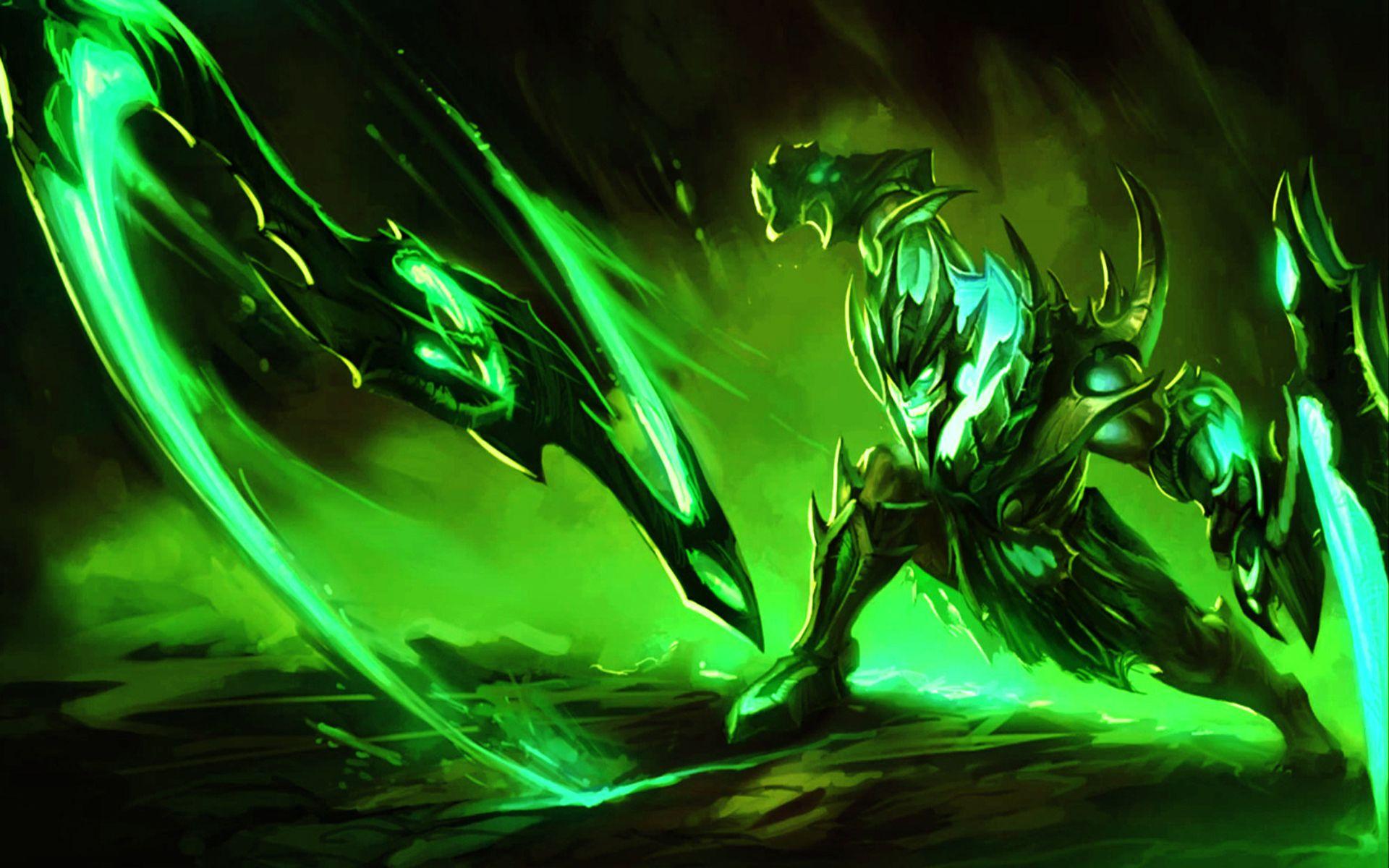 1920x1200 Green Beast Wallpaper