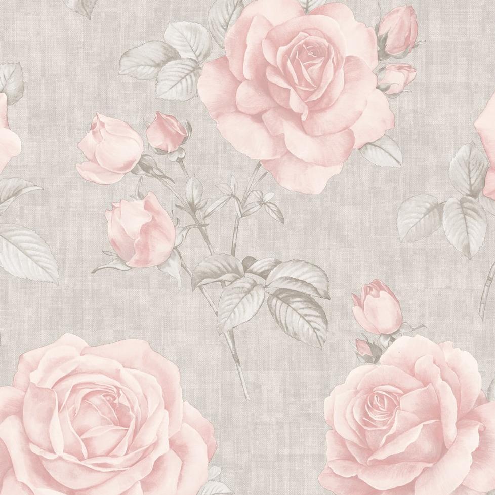 978x978 Pink And Gray Wallpaper