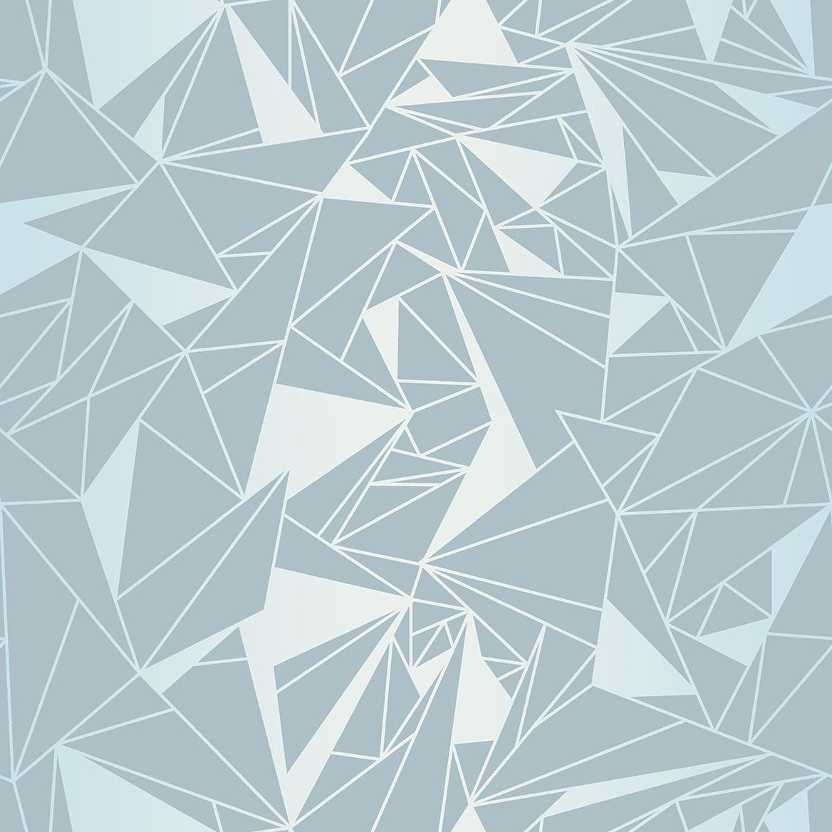 1168x1168 Blue & Grey Elegant Geometric Designer Wallpaper