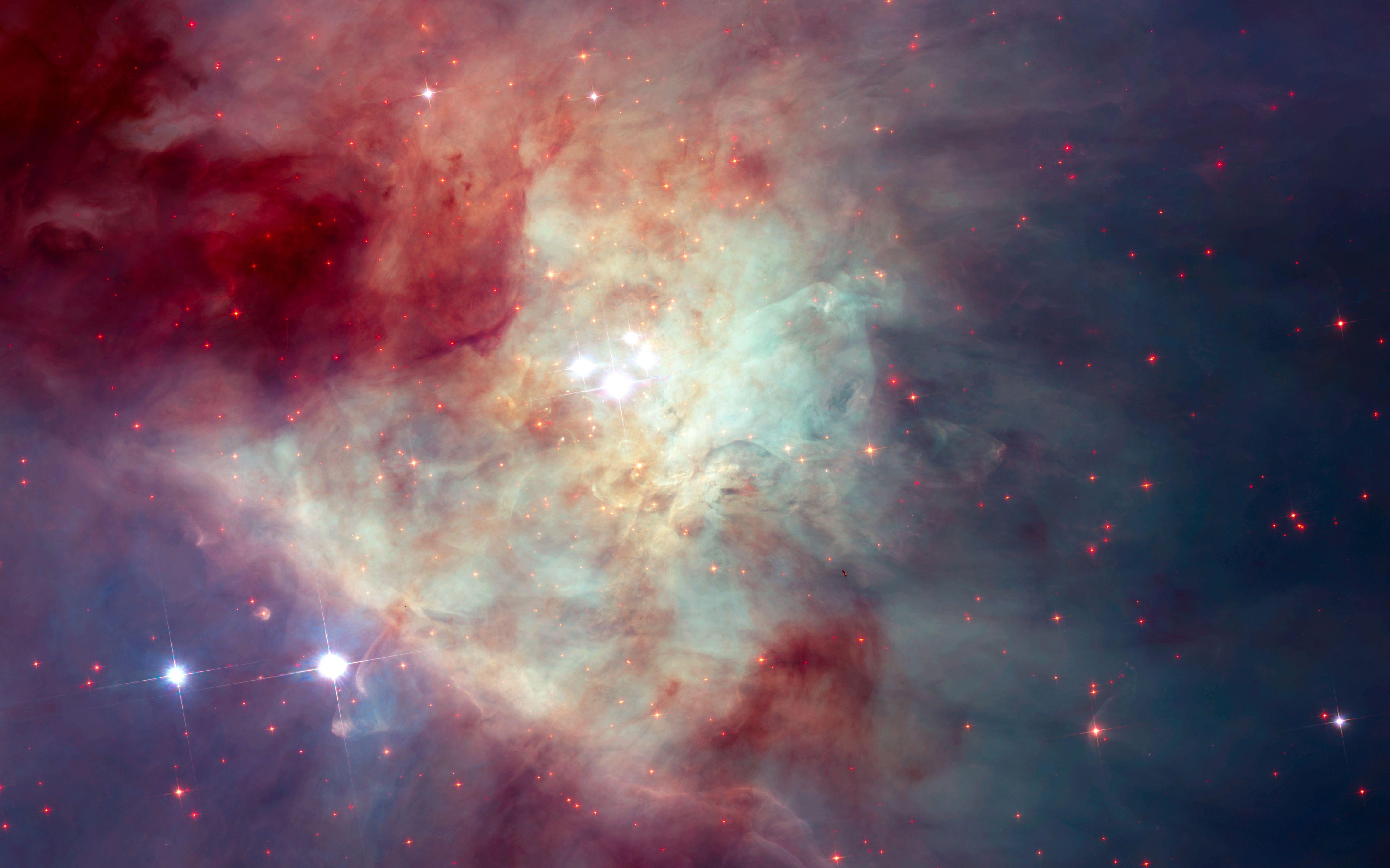 4600x2875 Orion Nebula Hubble Mosaic 4K Wallpaper