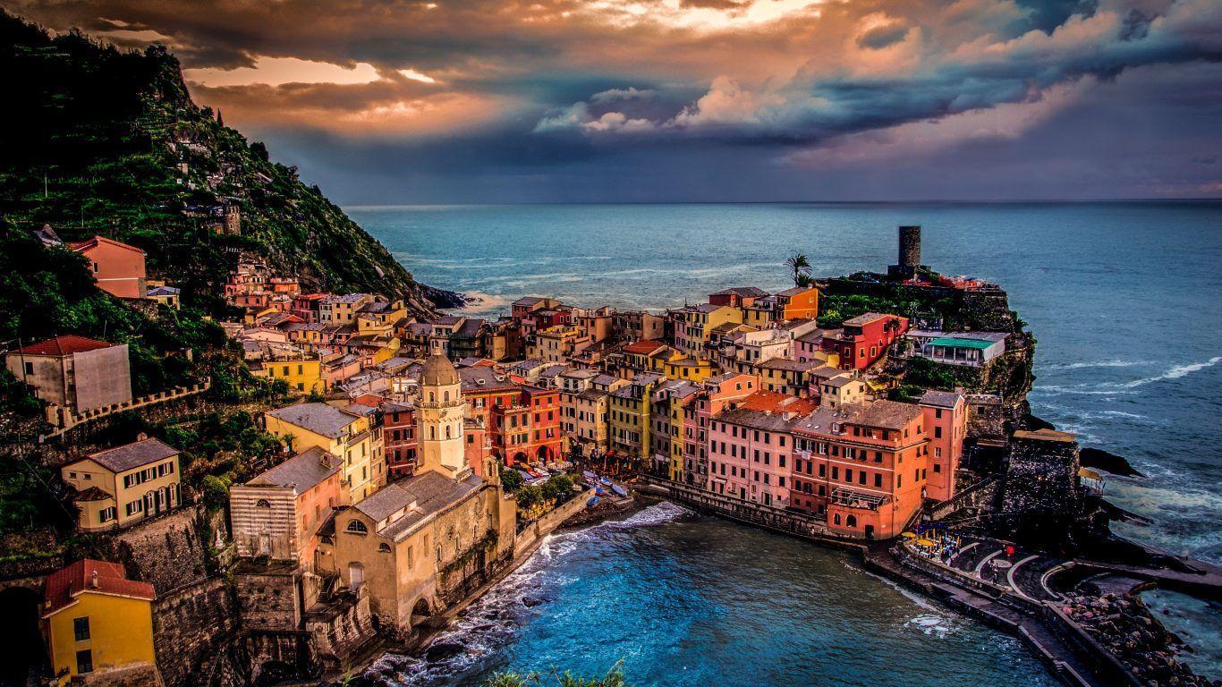 1366x768 Amalfi Wallpaper 2020