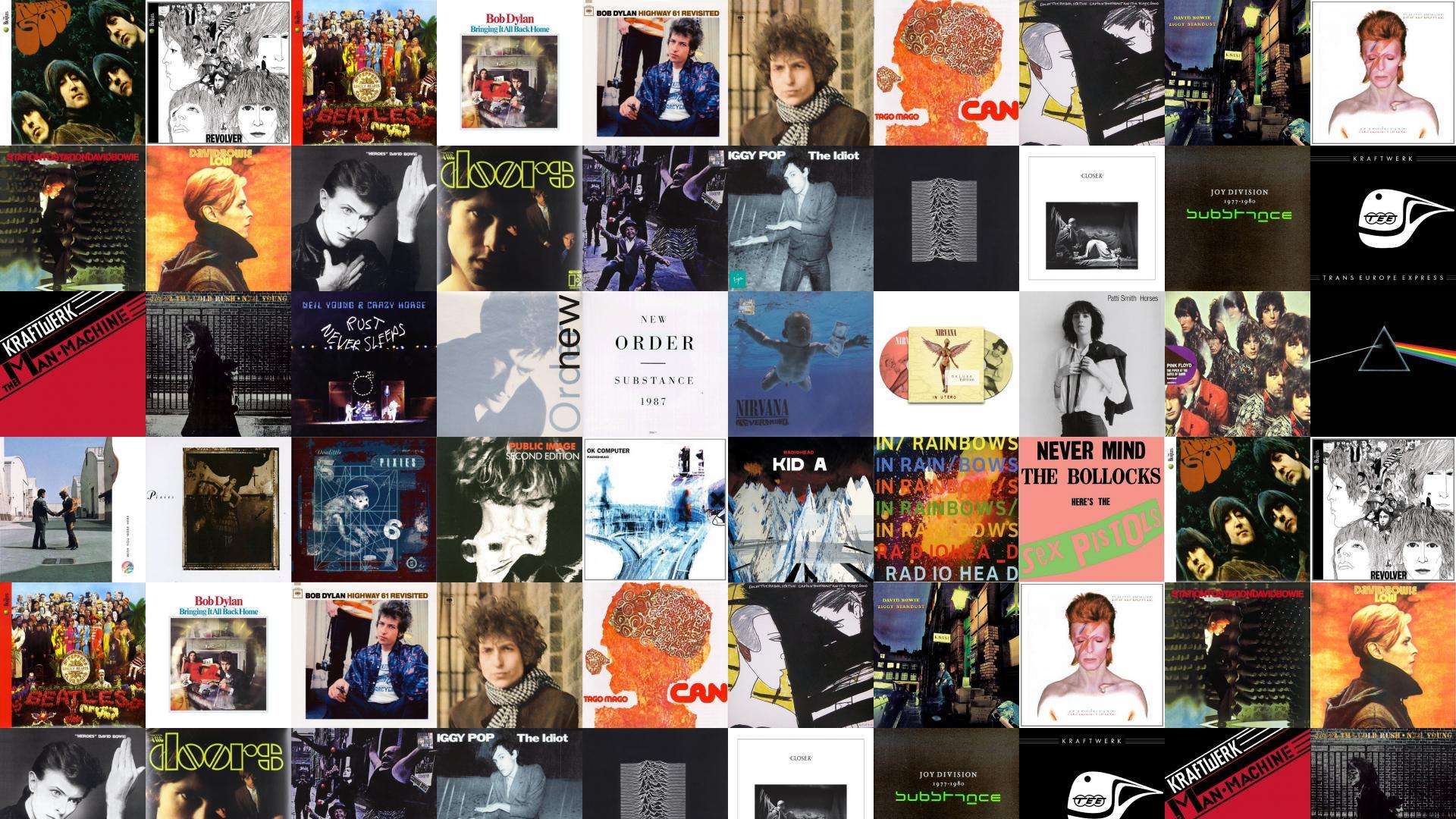 1920x1080 The Beatles Rubber Soul The Beatles Revolver Wallpaper « Tiled Desktop Wallpaper