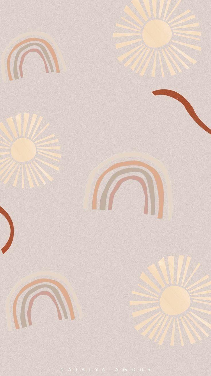 736x1308 Aesthetic Neutral Wallpaper