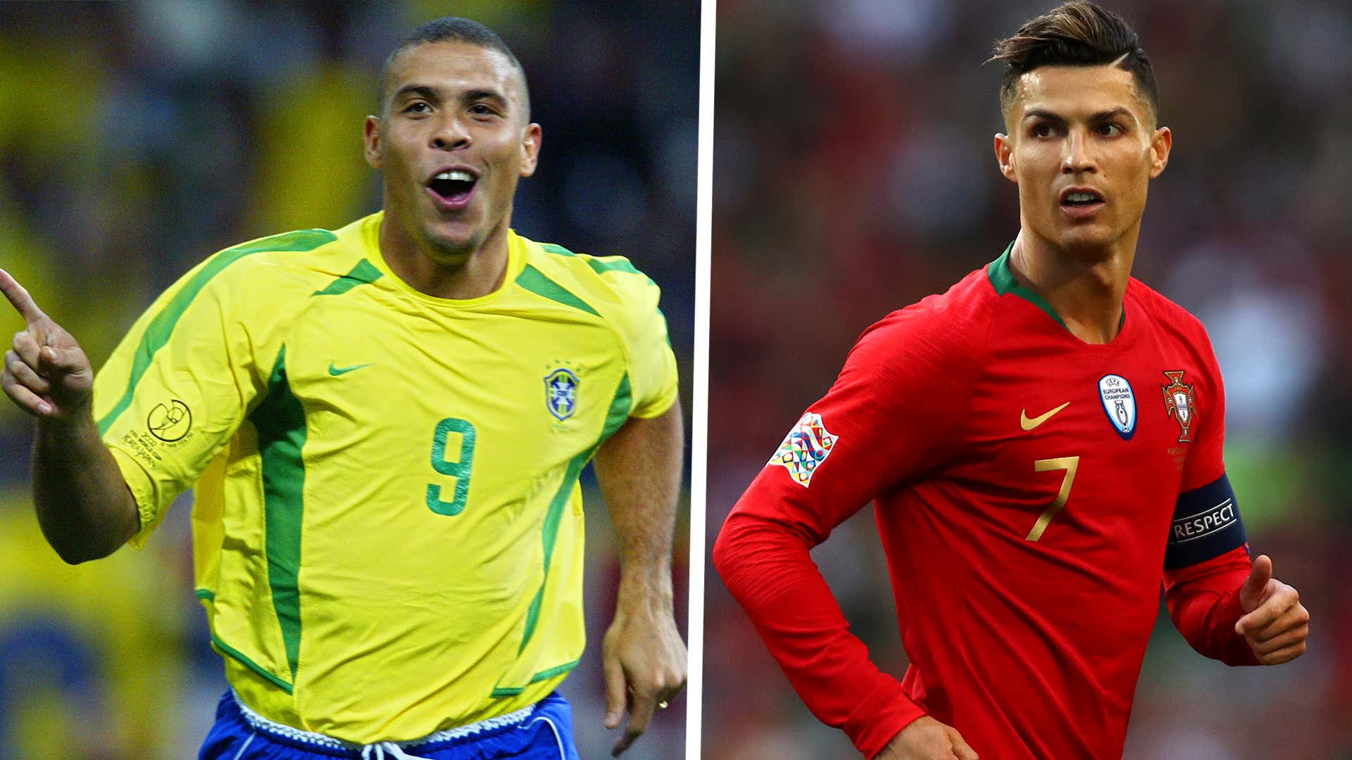 1920x1080 Who is the real Ronaldo? Portugal's Cristiano Ronaldo vs Brazil's Ronaldo Nazario debate