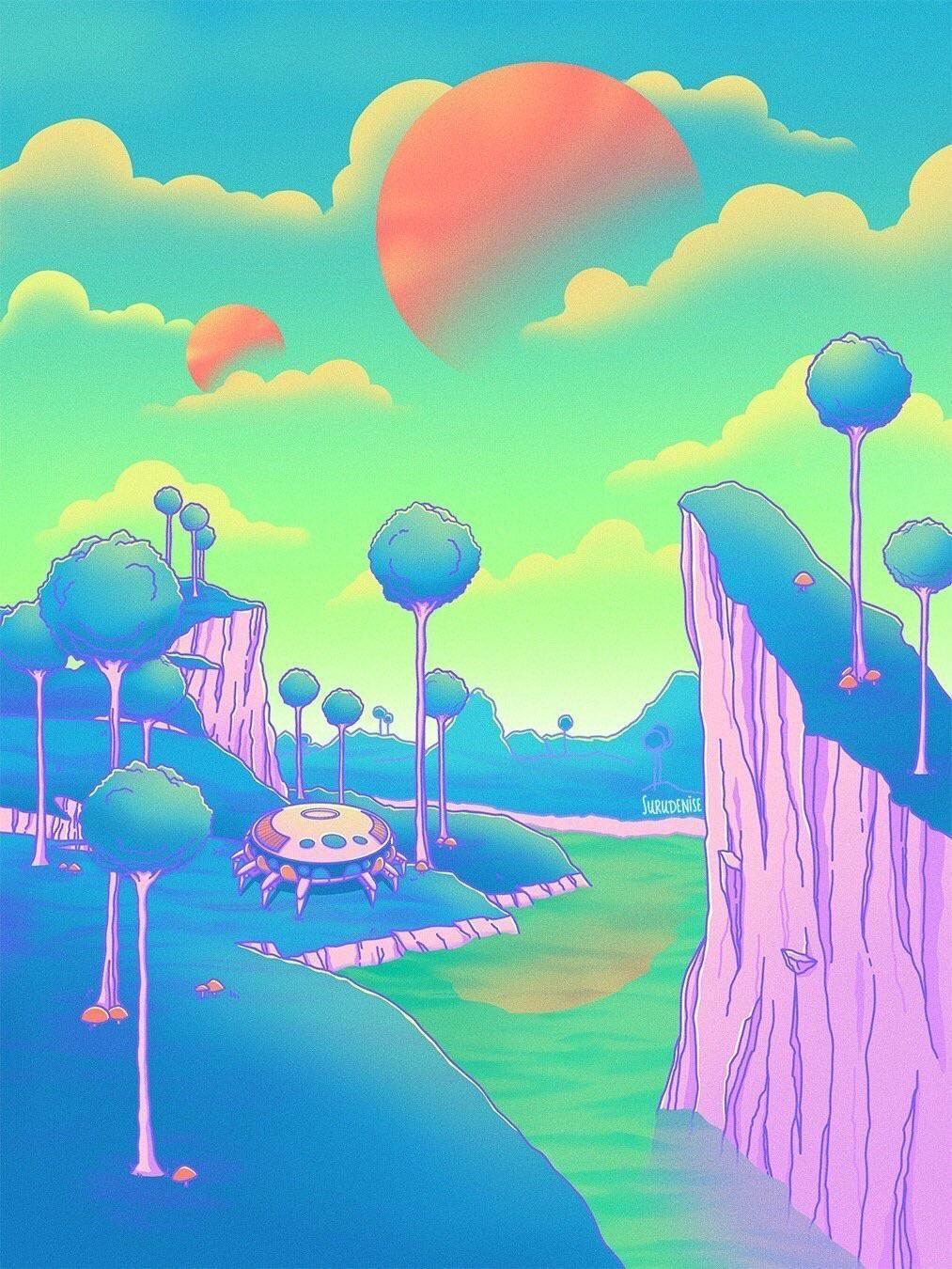 1013x1350 DBZ iPhone Aesthetic Wallpaper