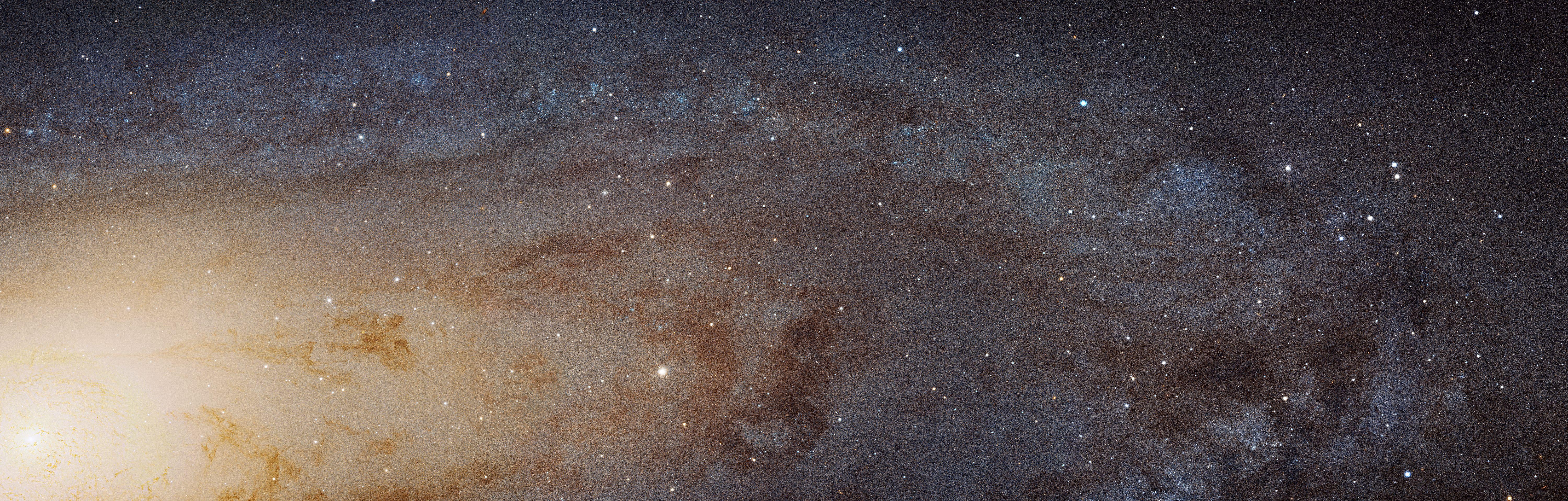 6000x1918 Hubble's High Definition Panoramic View Of The Andromeda