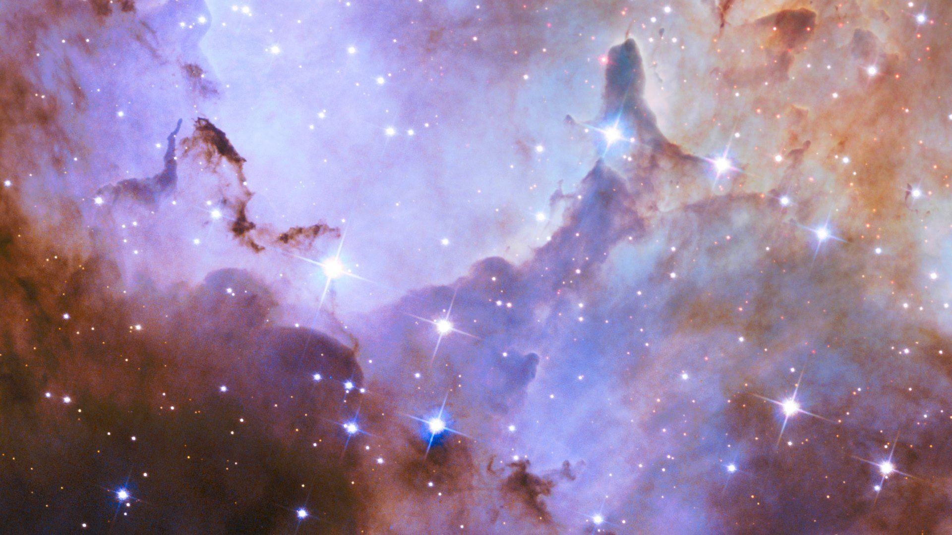 1920x1080 Hubble Space Telescope Celebrates 25 Years. Cumulo estelar, Nebulosas, Formación estelar