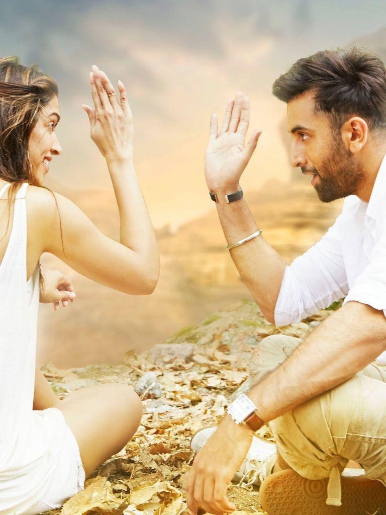768x1024 Deepika Ranbir Tamasha Movie wallpaper in 768x1024 resolution