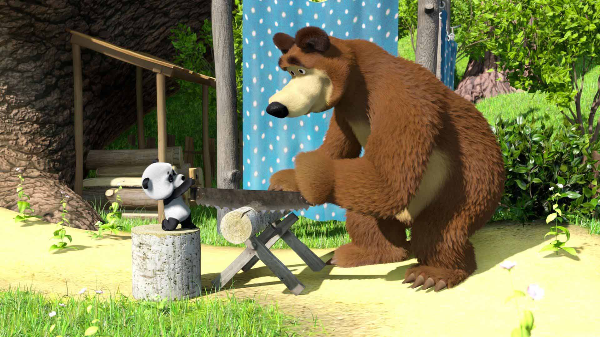 1920x1080 Masha And The Bear Computer Wallpaper HD 49906 1920x1080px