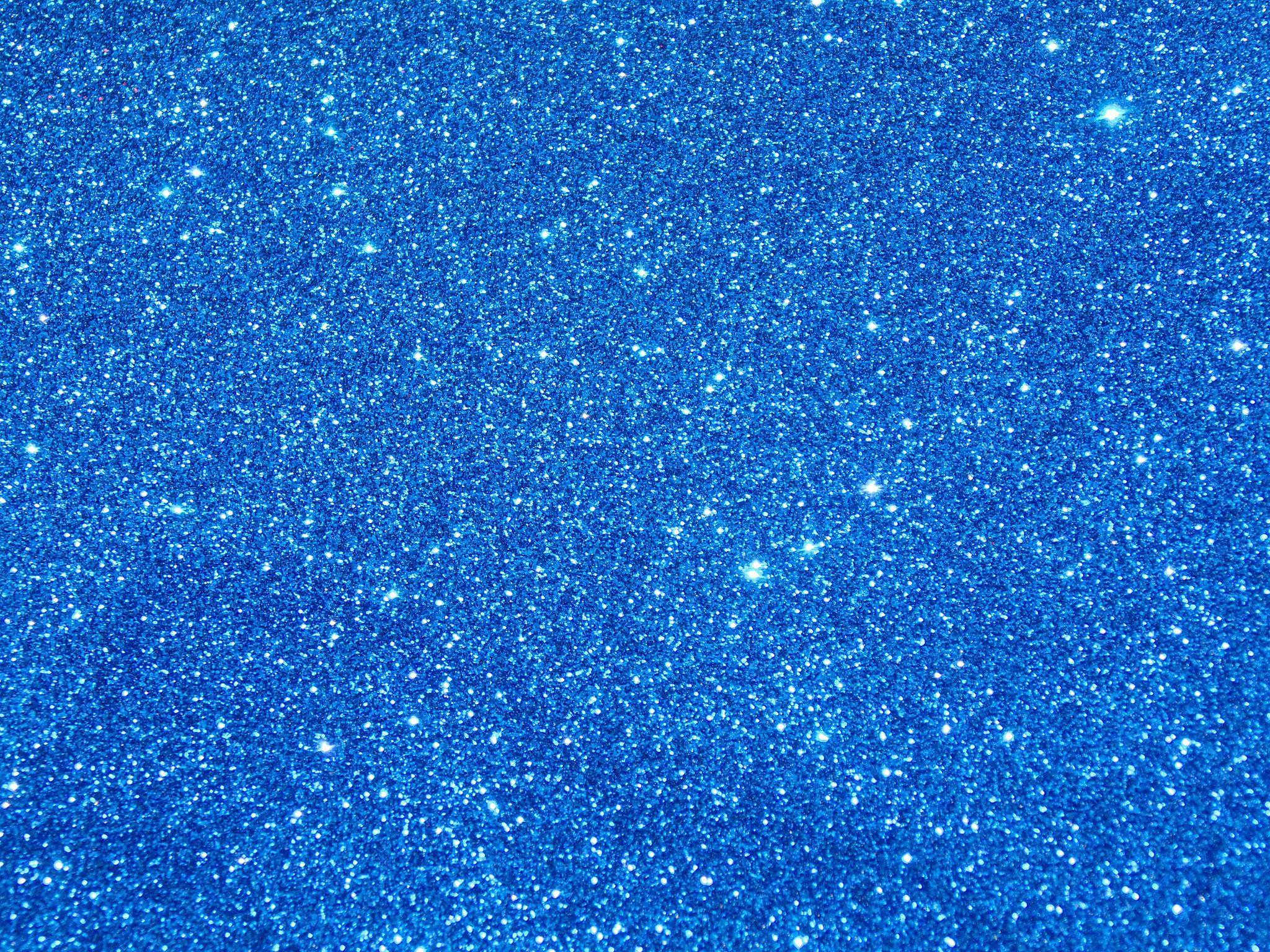 blue glitter background