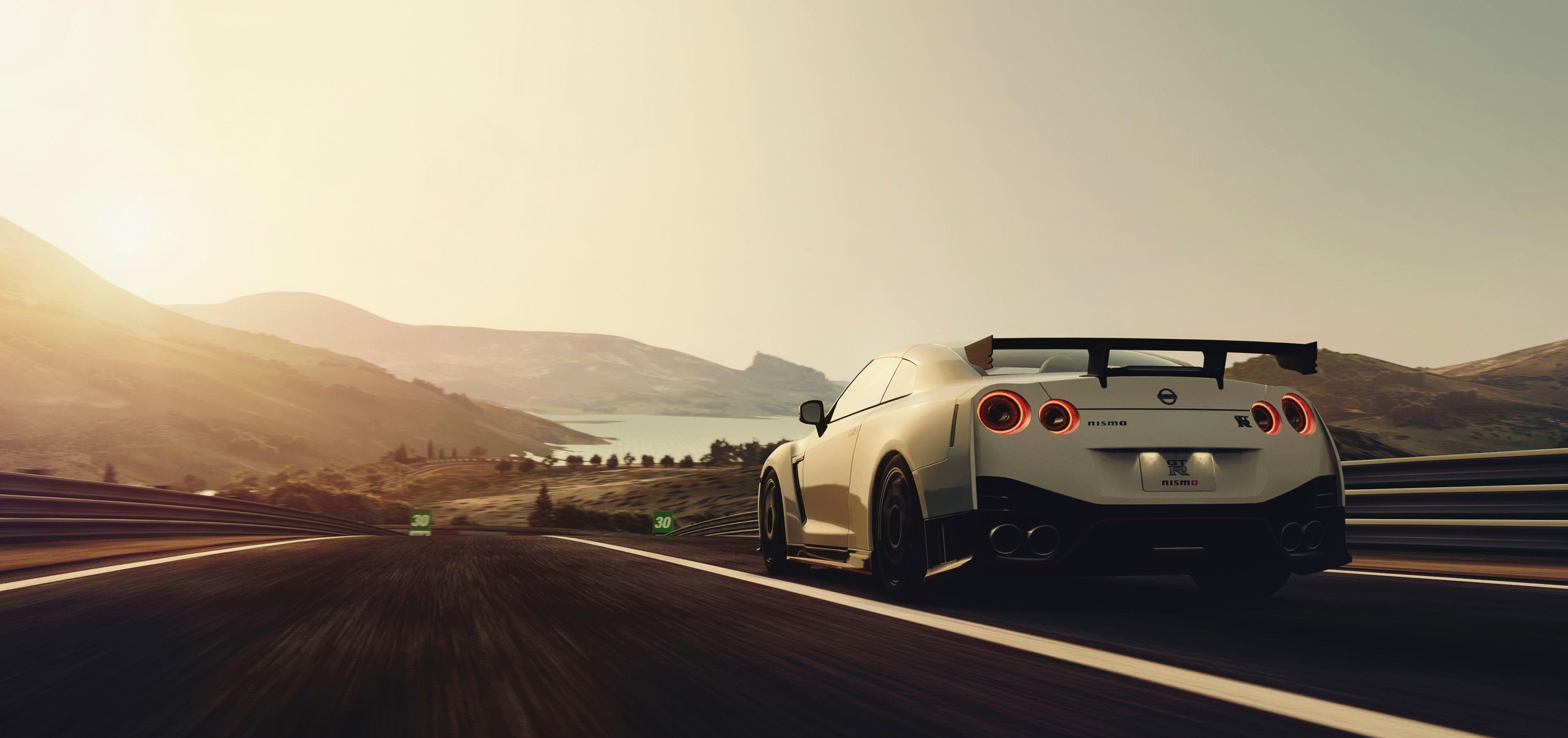 3840x1807 Nissan GTR R35 Nismo Desktop Wallpaper