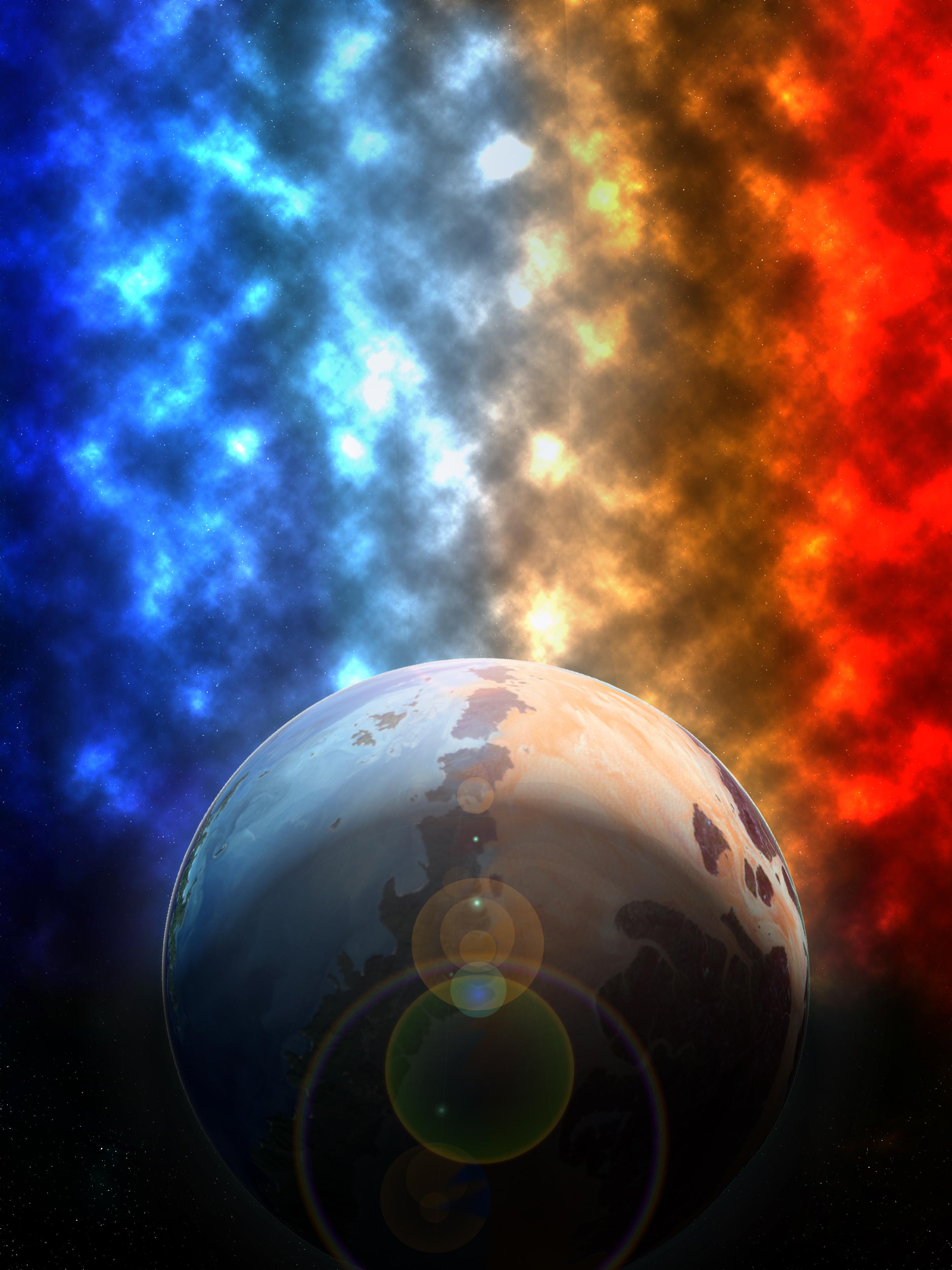 2448x3264 Space wallpaper