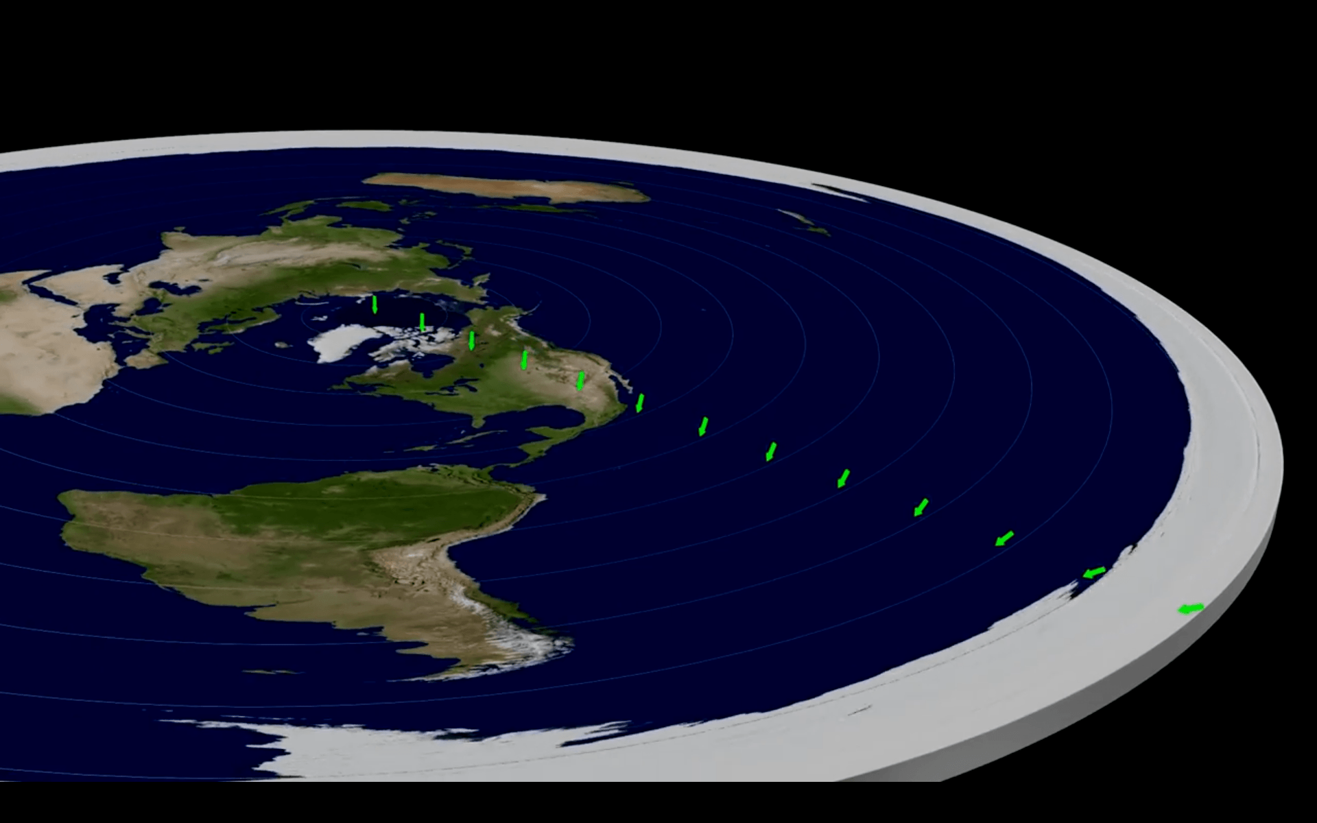 1920x1200 Flat Earth Wallpaper