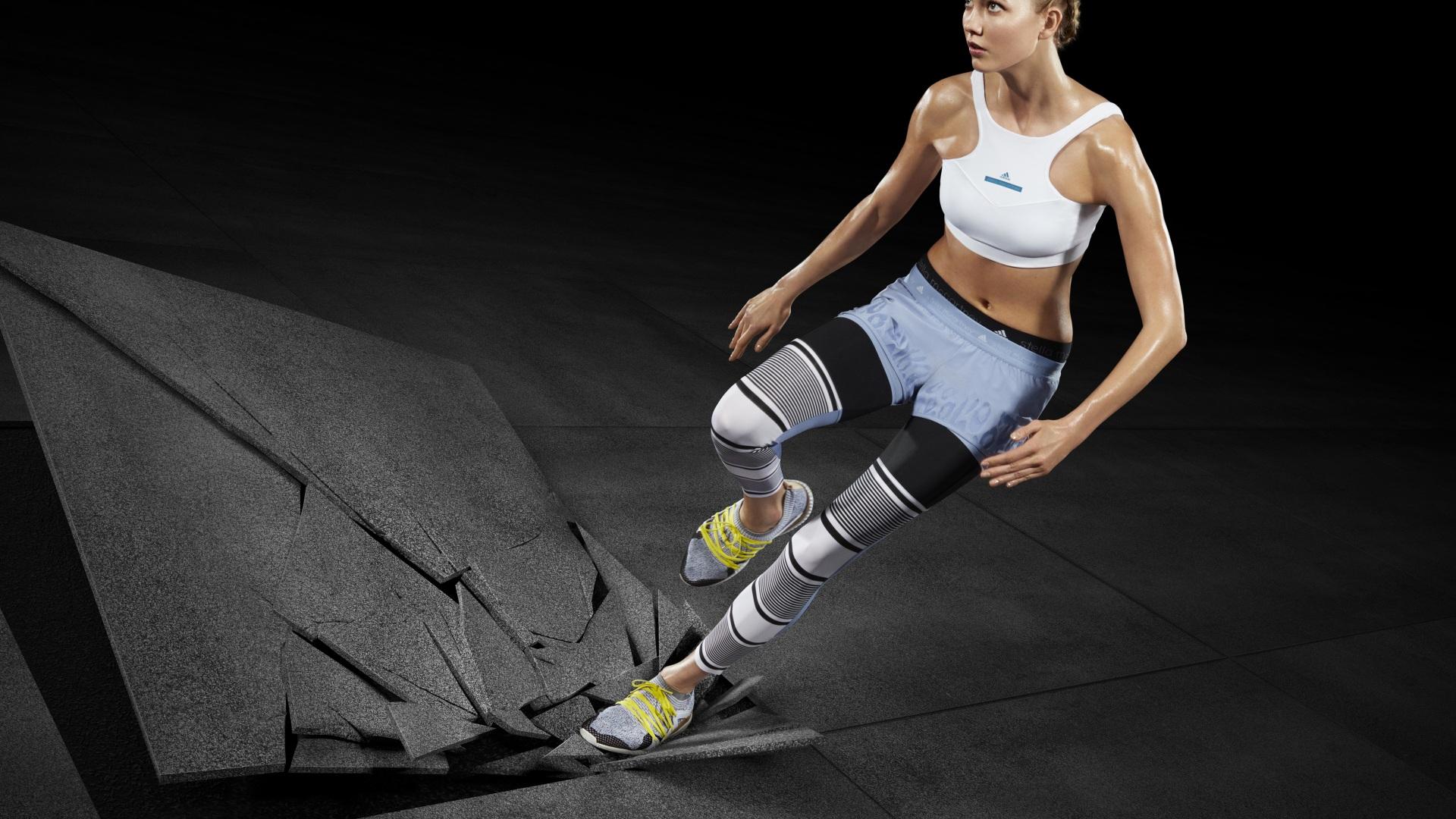 1920x1080 Wallpaper 4k Karlie Kloss Adidas Wallpaper