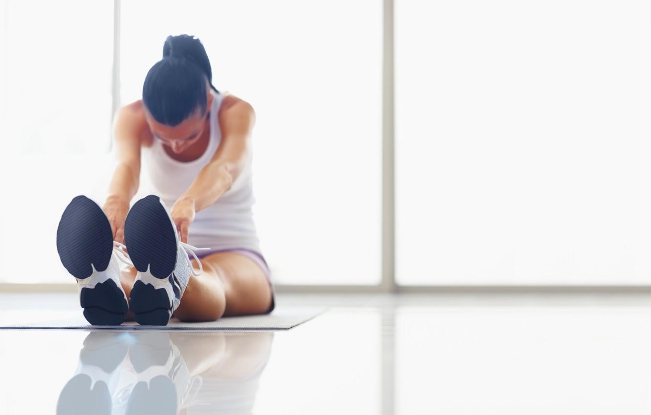 1332x850 Wallpaper workout, sportswear, elongation, health exercise image for desktop, section спорт