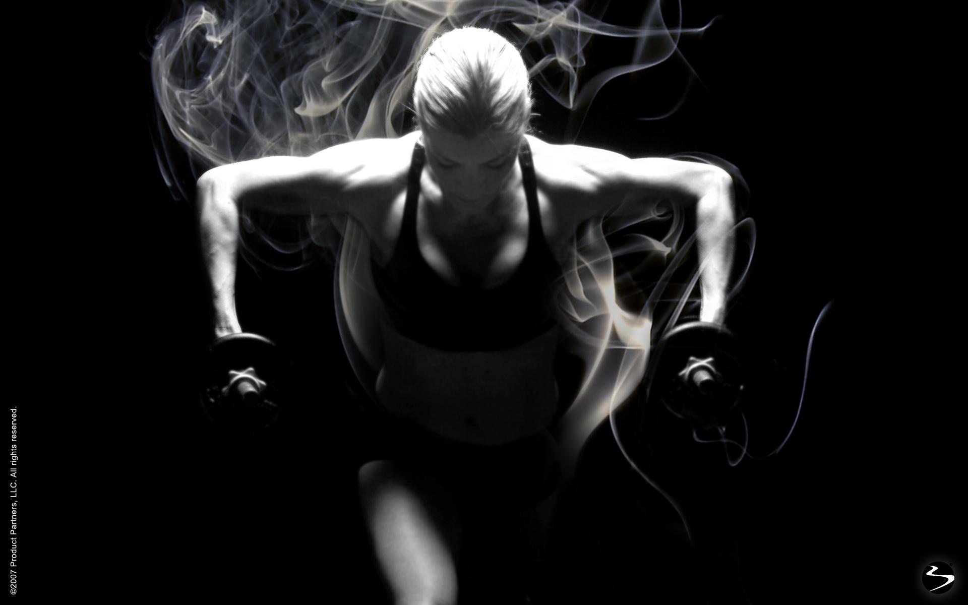 1920x1200 Fitness Wallpaper Black And White