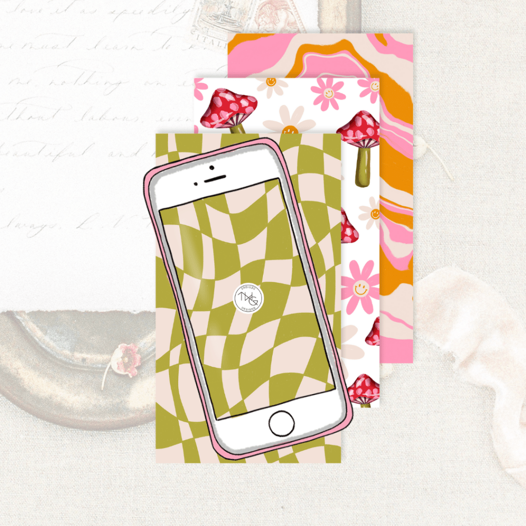 1024x1024 Groovy Fun Wallpaper. Freebie Tech Download Weekend Gypsy