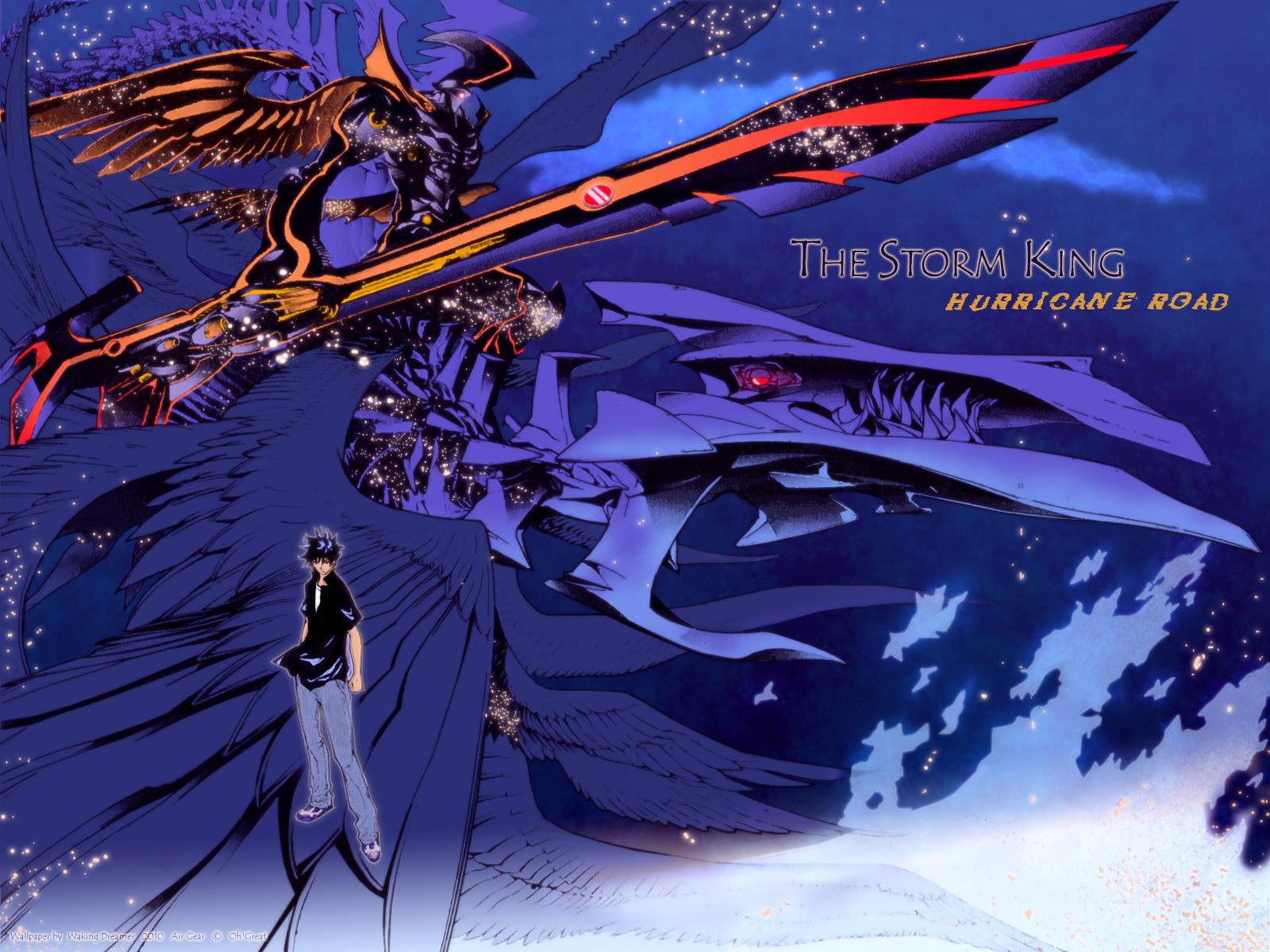 1600x1200 Air Gear Wallpaper: The Storm King
